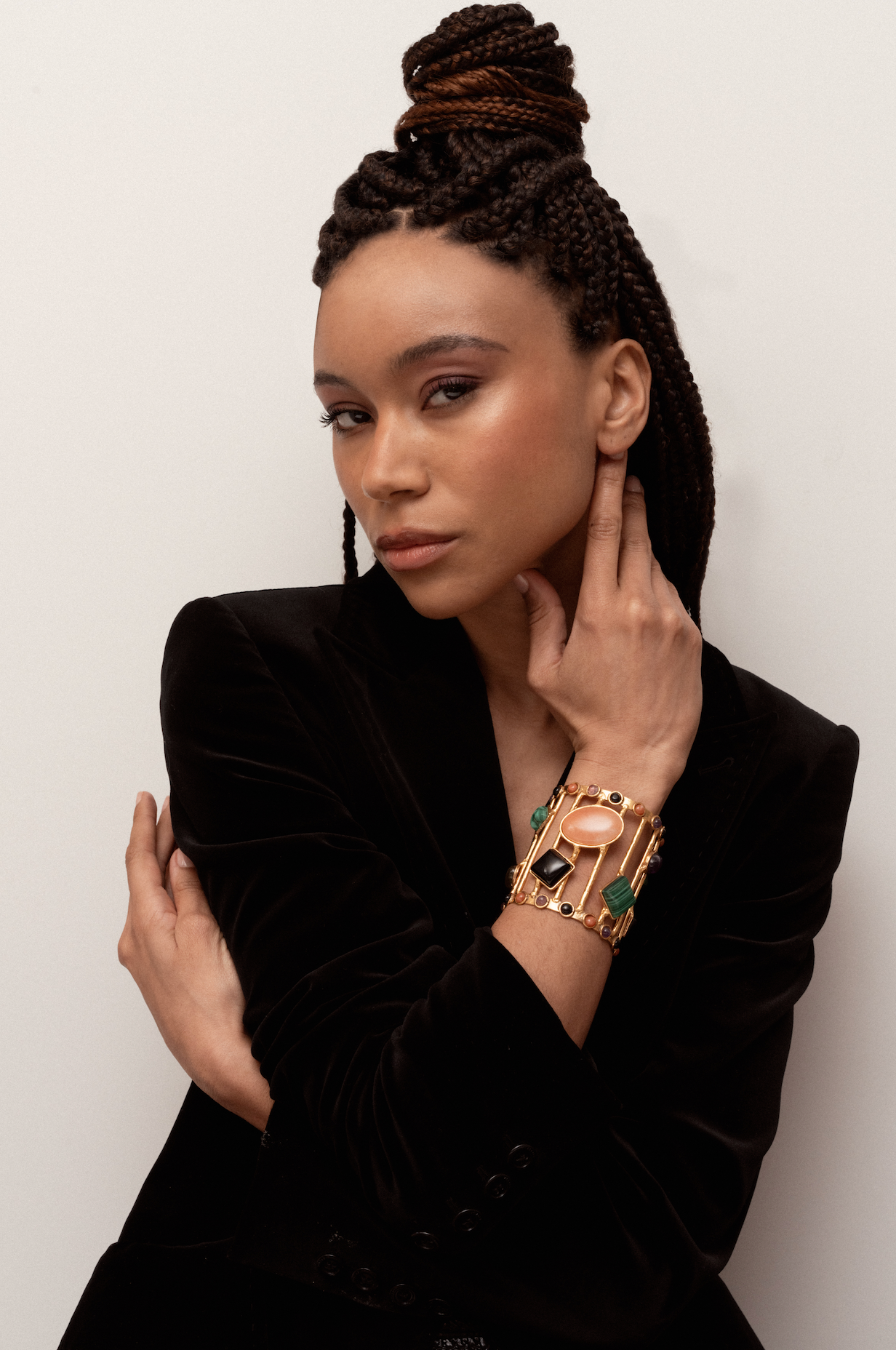 SYLVIA TOLEDANO Cage Cuff Bracelet