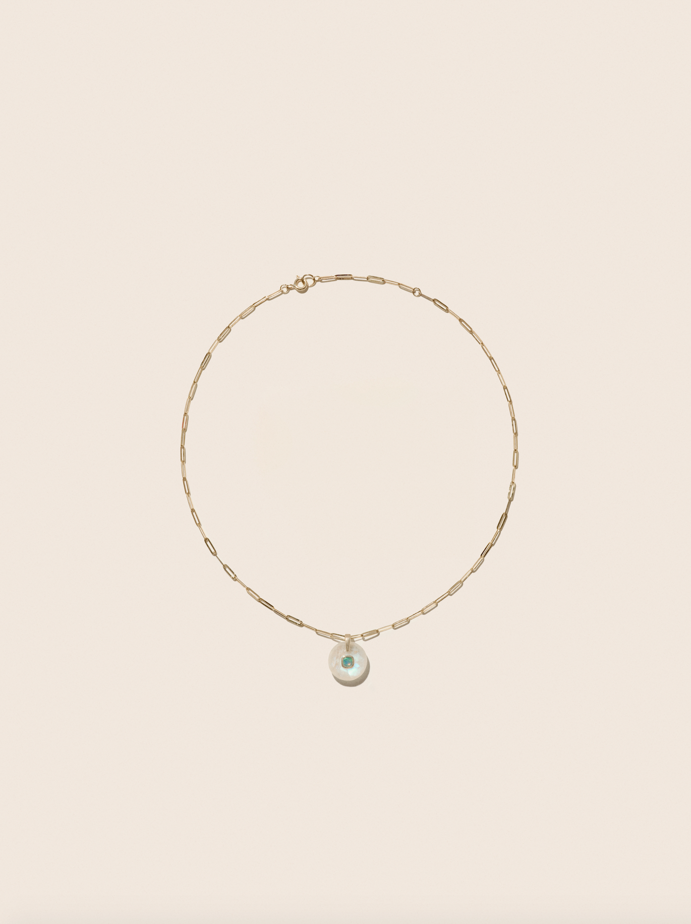 PASCALE MONVOISIN Necklace MILO Moonstone