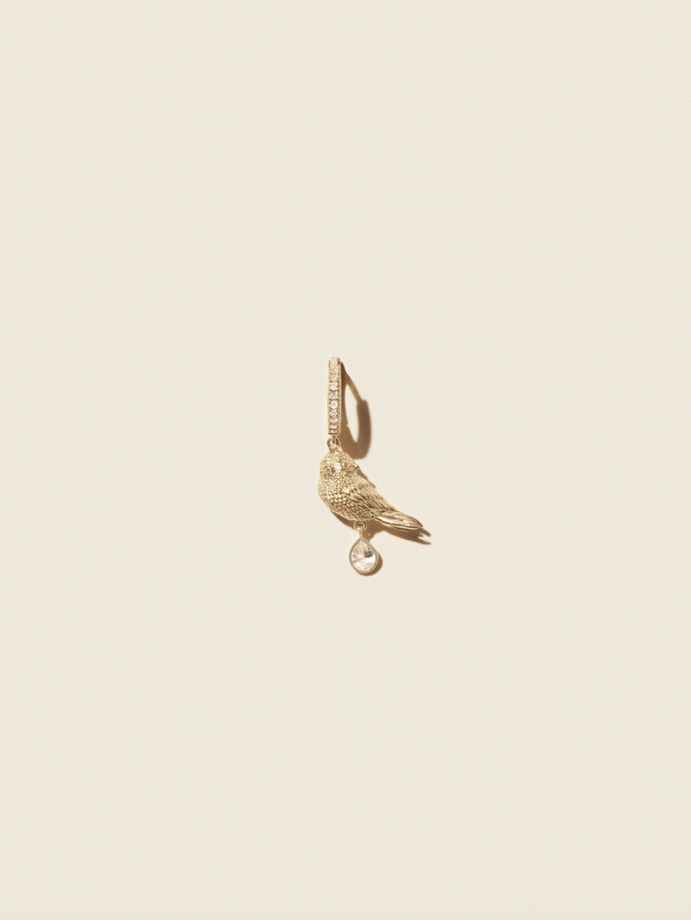 PASCALE MONVOISIN Single Earring PALERME Bird