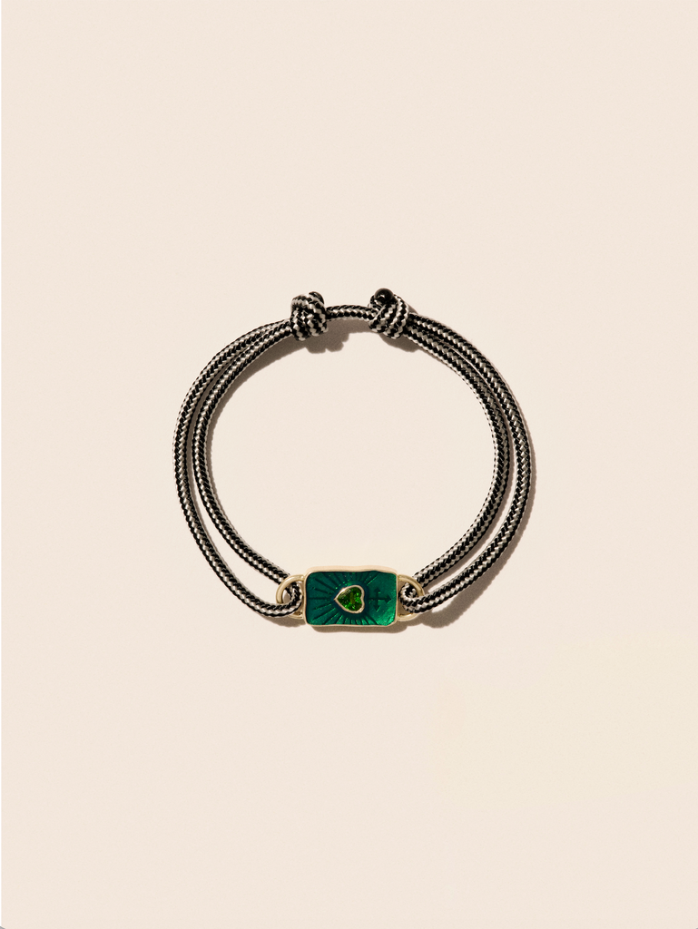 PASCALE MONVOISIN Deva Diopside Bracelet