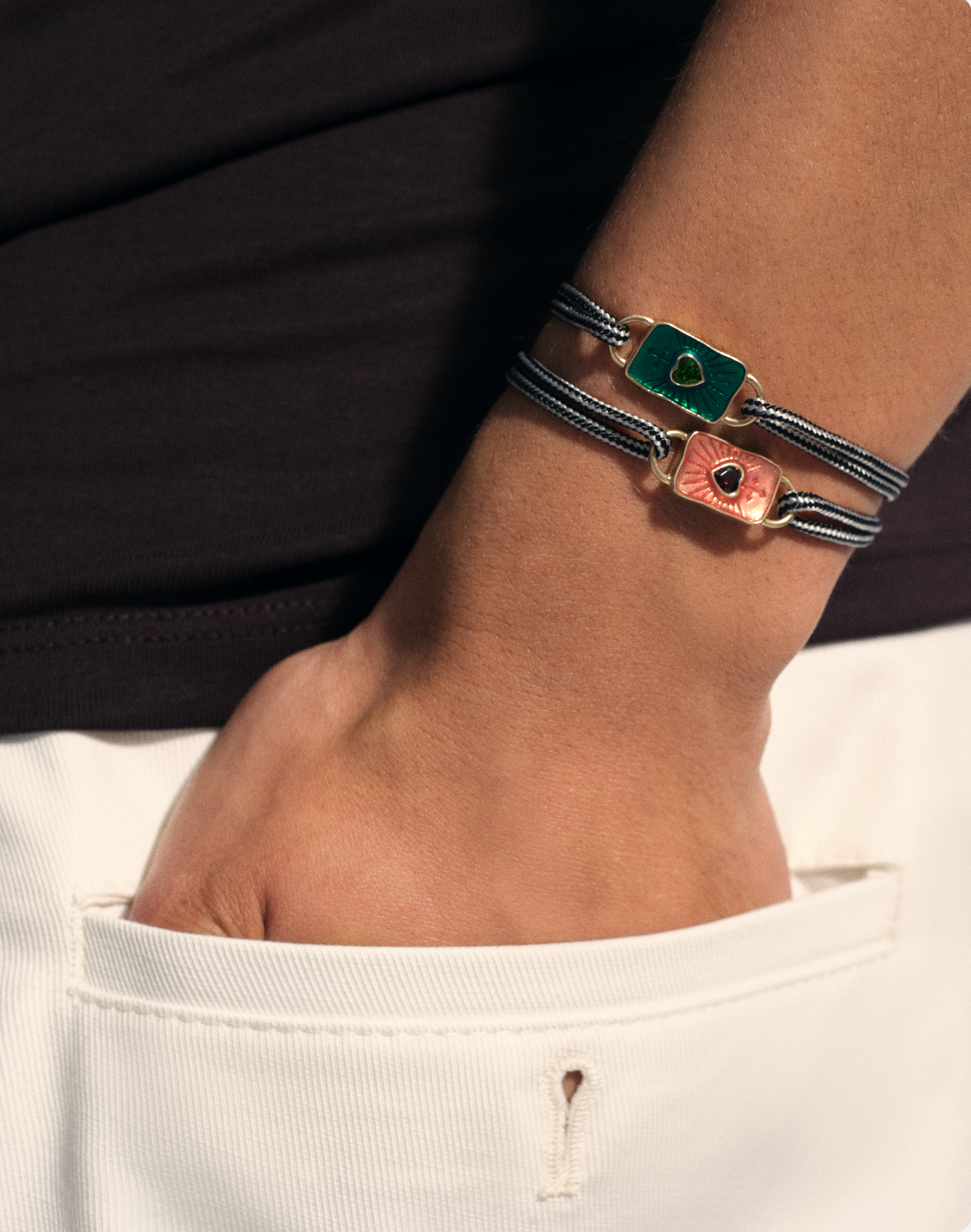 PASCALE MONVOISIN Deva Diopside Bracelet