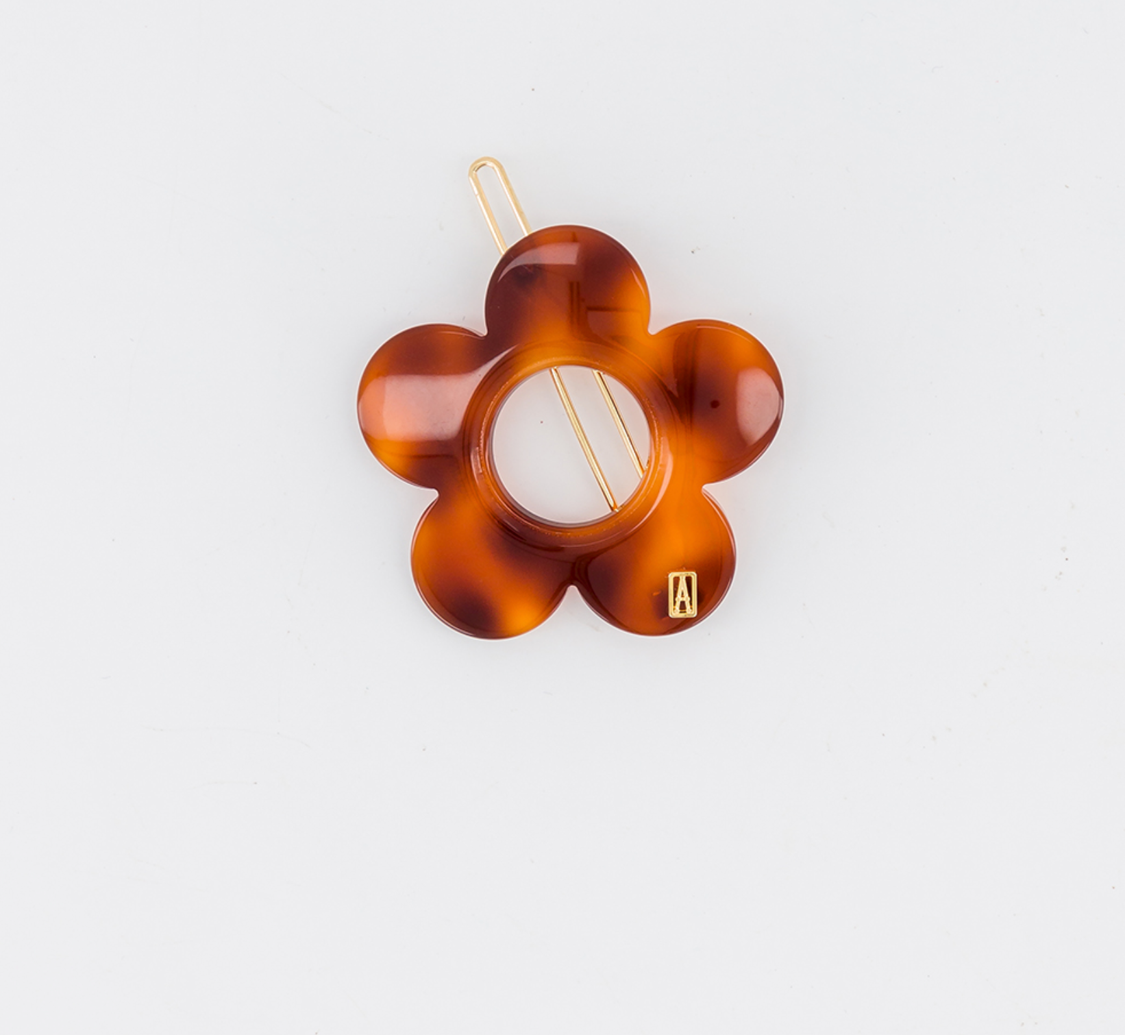 ALEXANDRE DE PARIS Saint Paul Acetate Side Barette