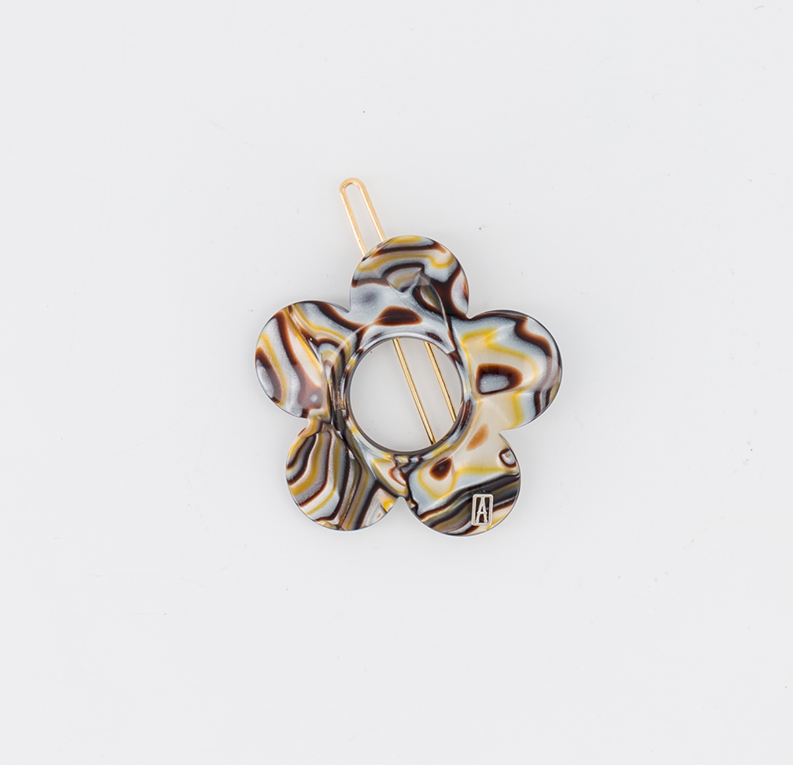 ALEXANDRE DE PARIS Saint Paul Acetate Side Barette