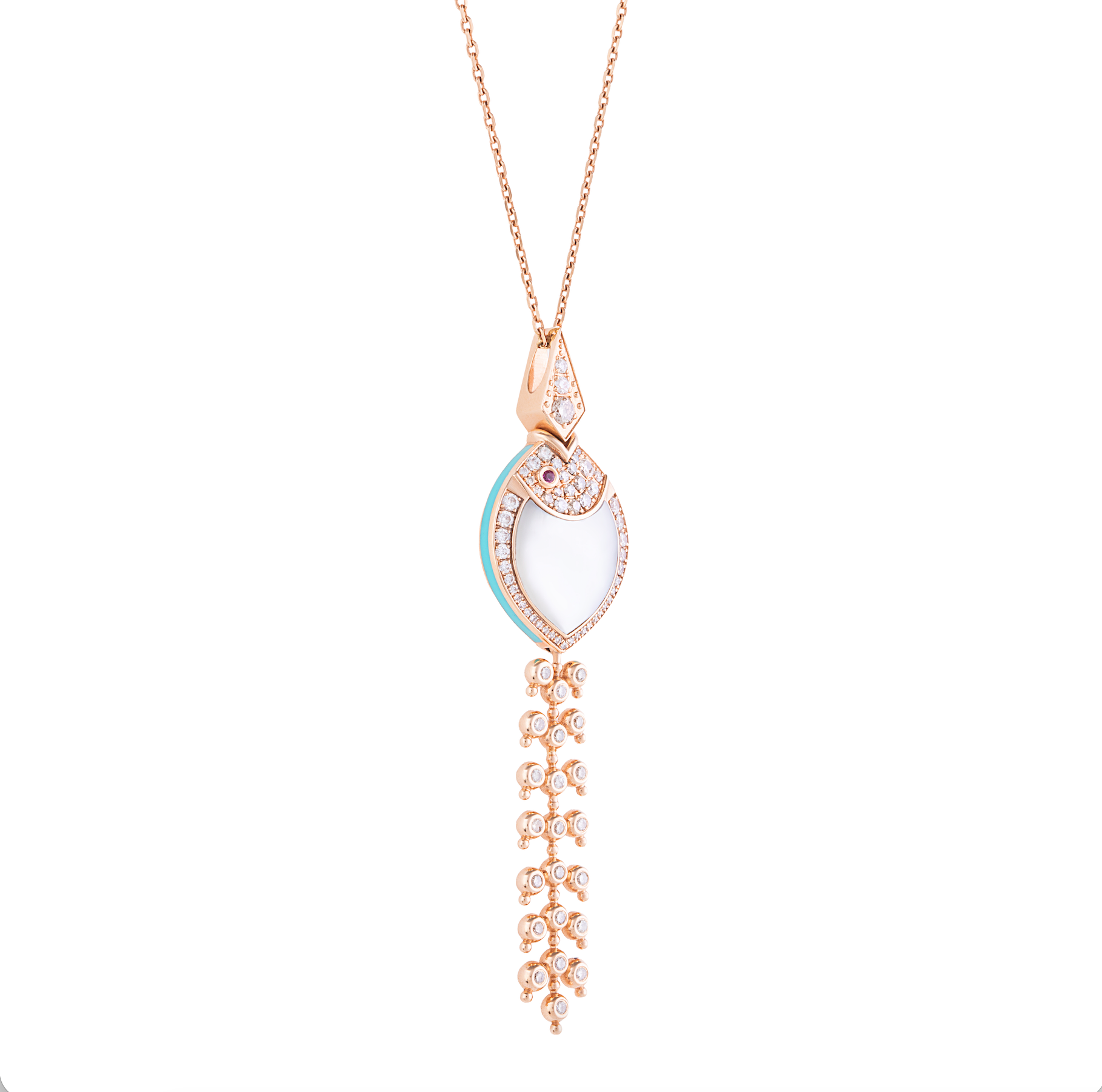 NAYLA ARIDA Abondance Large Fish Necklace