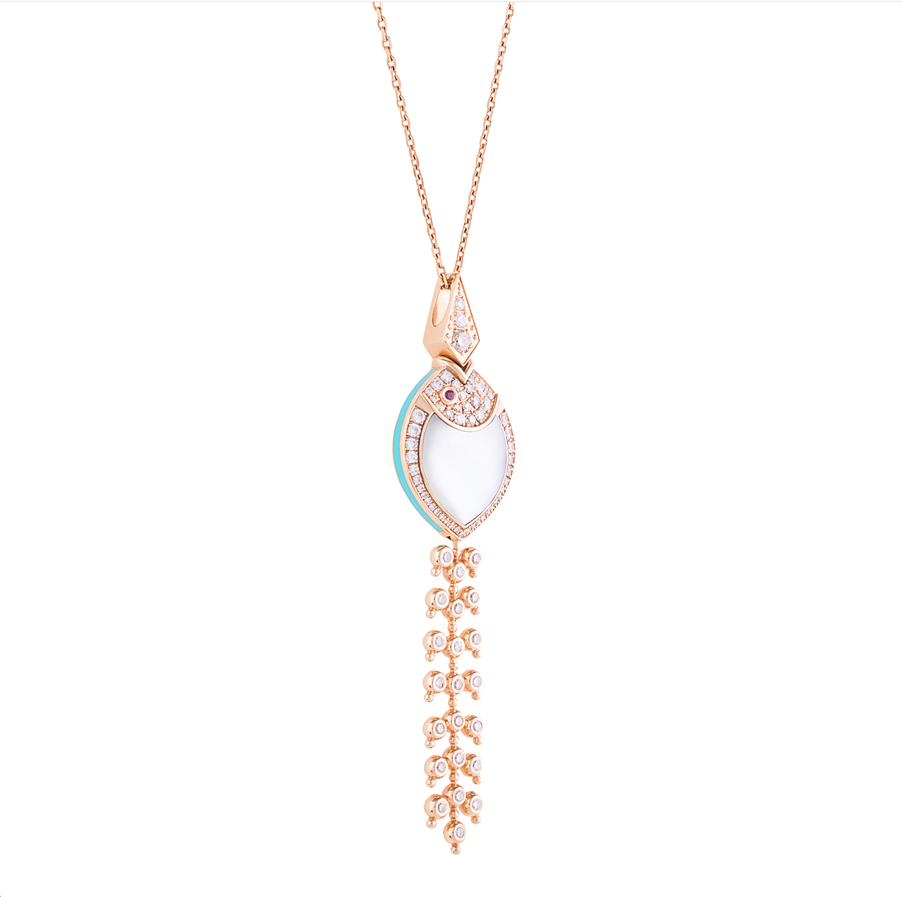 NAYLA ARIDA Abondance Small Fish Necklace