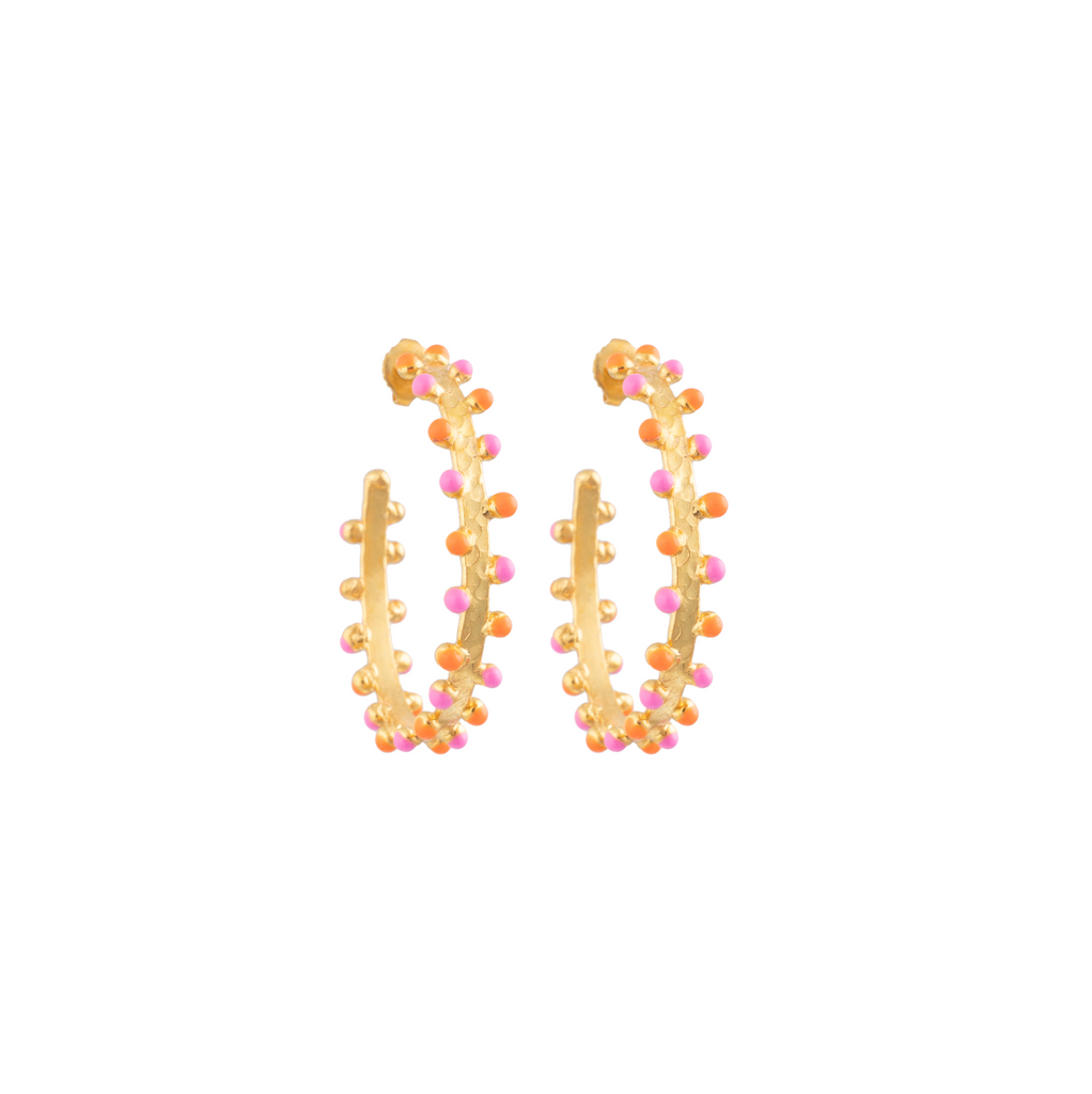 SYLVIA TOLEDANO Gipsy Enamel Earrings
