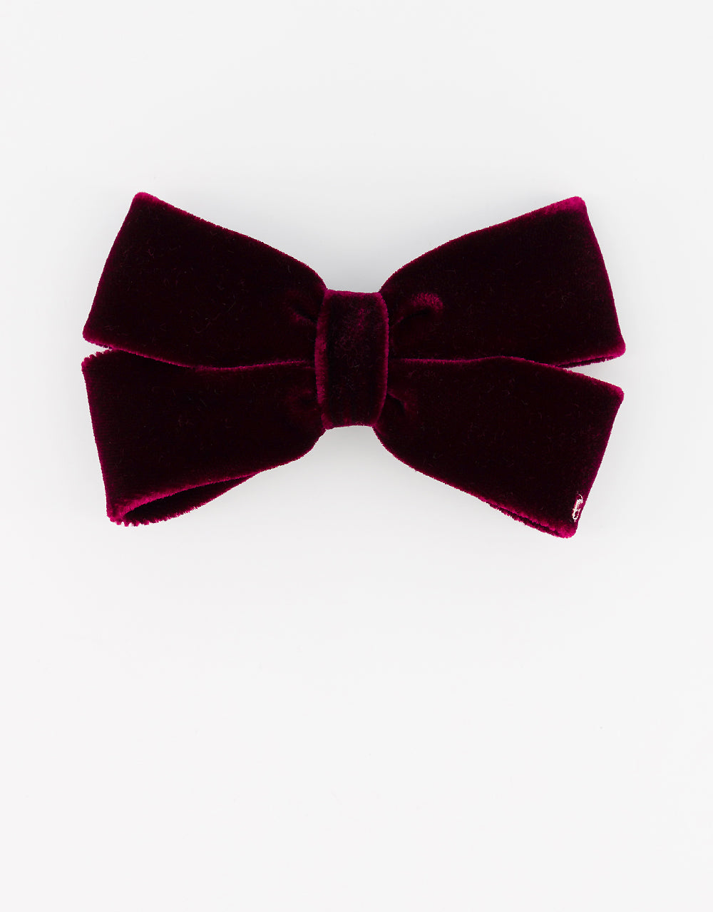 ALEXANDRE DE PARIS Juliette Velvet Bow Barrette