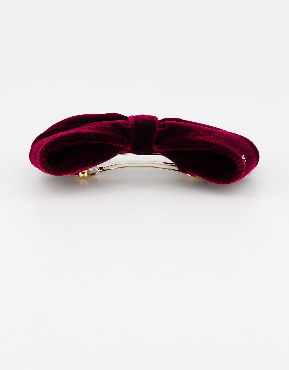 ALEXANDRE DE PARIS Juliette Velvet Bow Barrette
