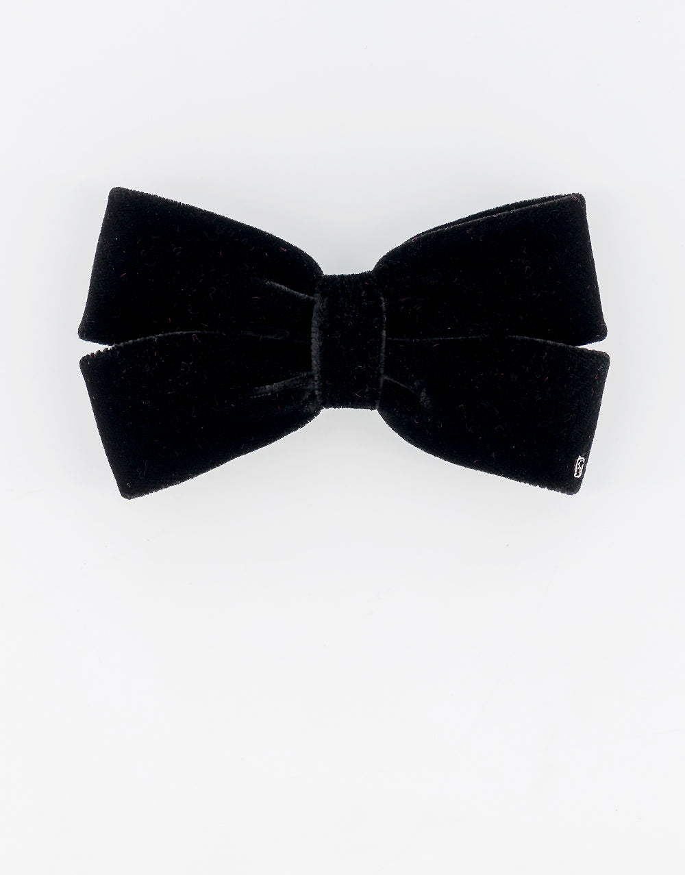 ALEXANDRE DE PARIS Juliette Velvet Bow Barrette