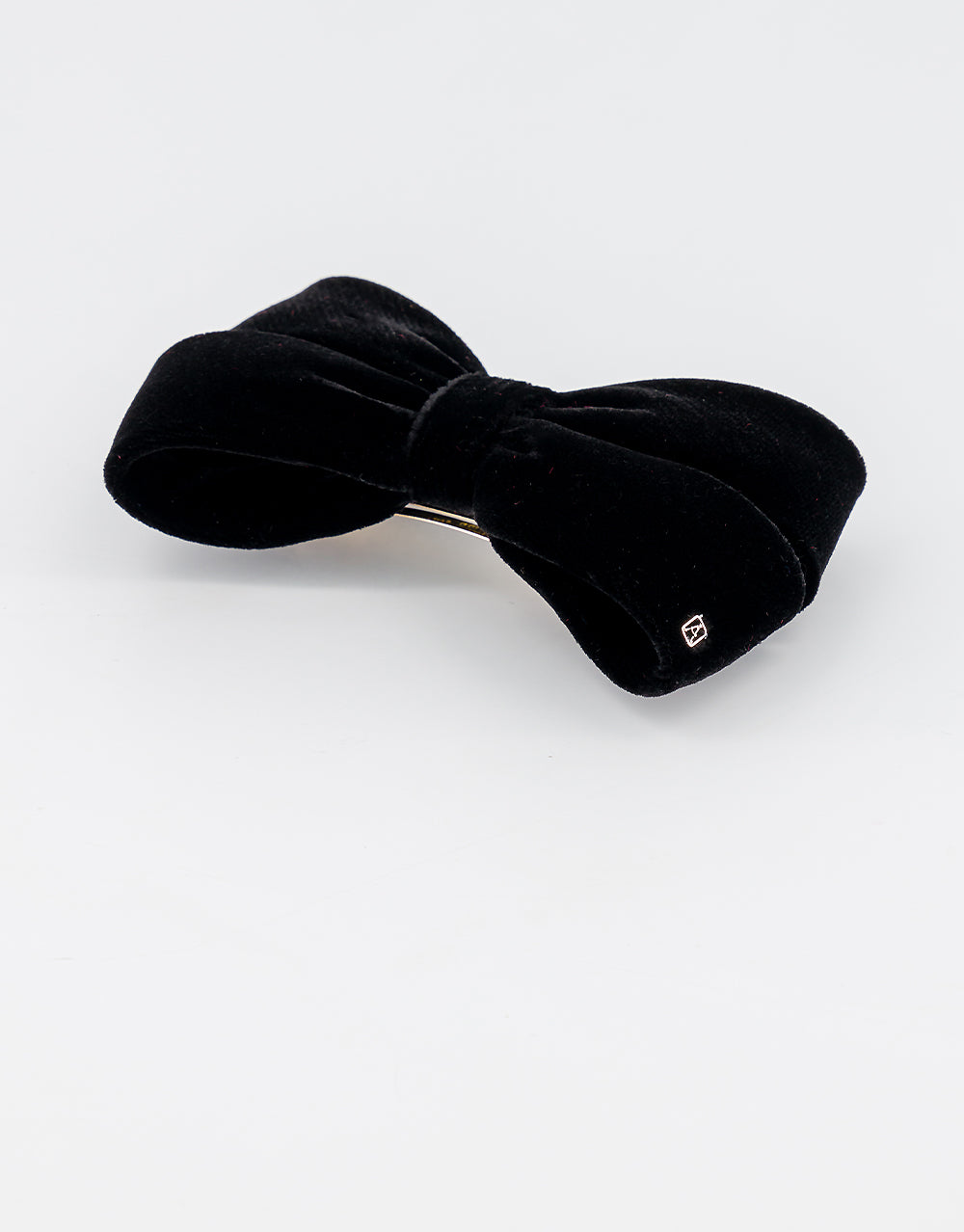 ALEXANDRE DE PARIS Juliette Velvet Bow Barrette