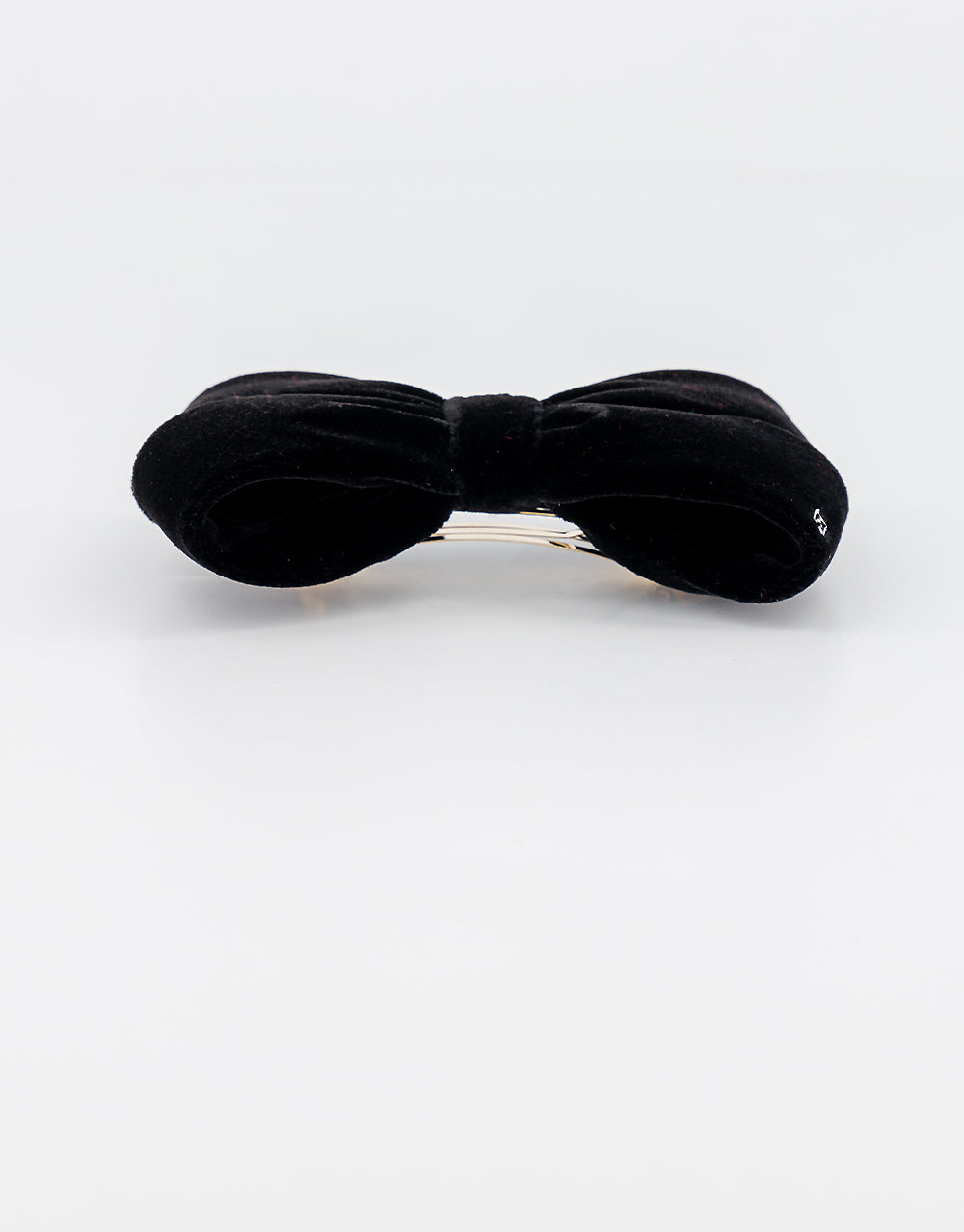 ALEXANDRE DE PARIS Juliette Velvet Bow Barrette