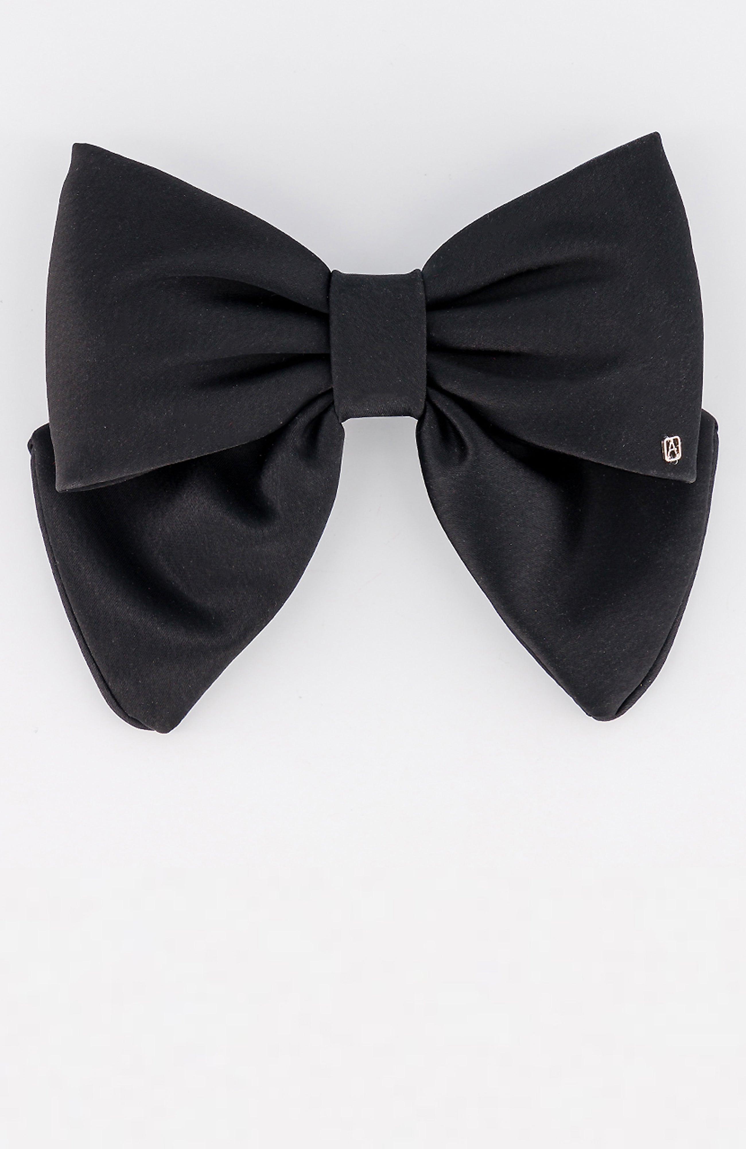 ALEXANDRE DE PARIS Perrine silk bow barette