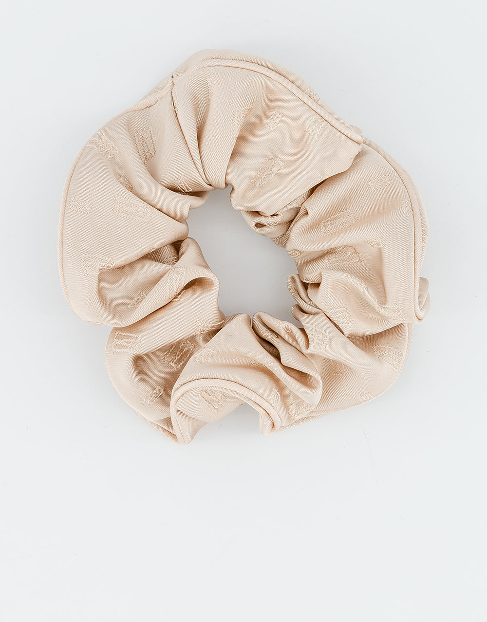 ALEXANDRE DE PARIS Amaretto Silk Scrunchie