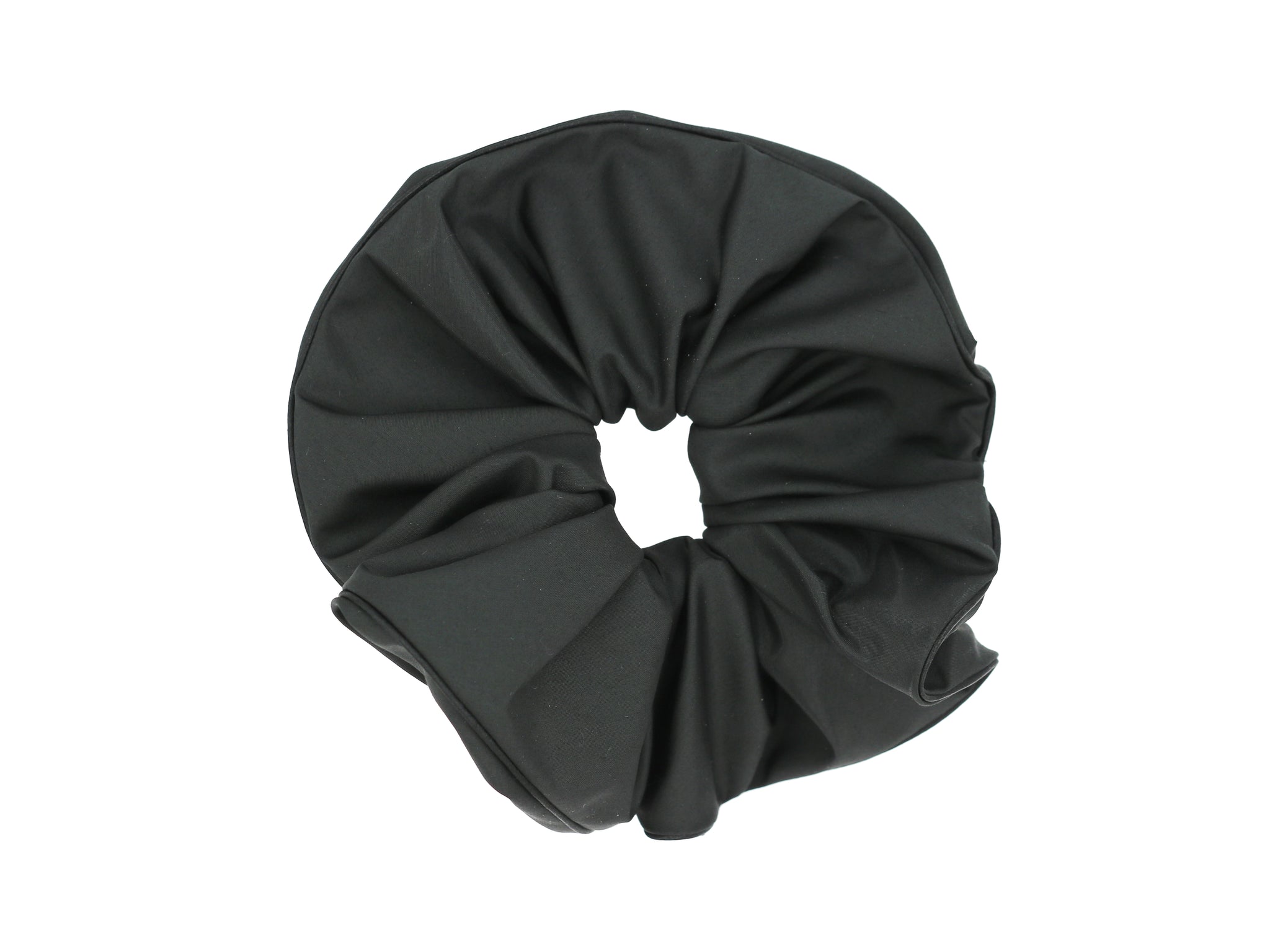 ALEXANDRE DE PARIS Oversize Black Scrunchie
