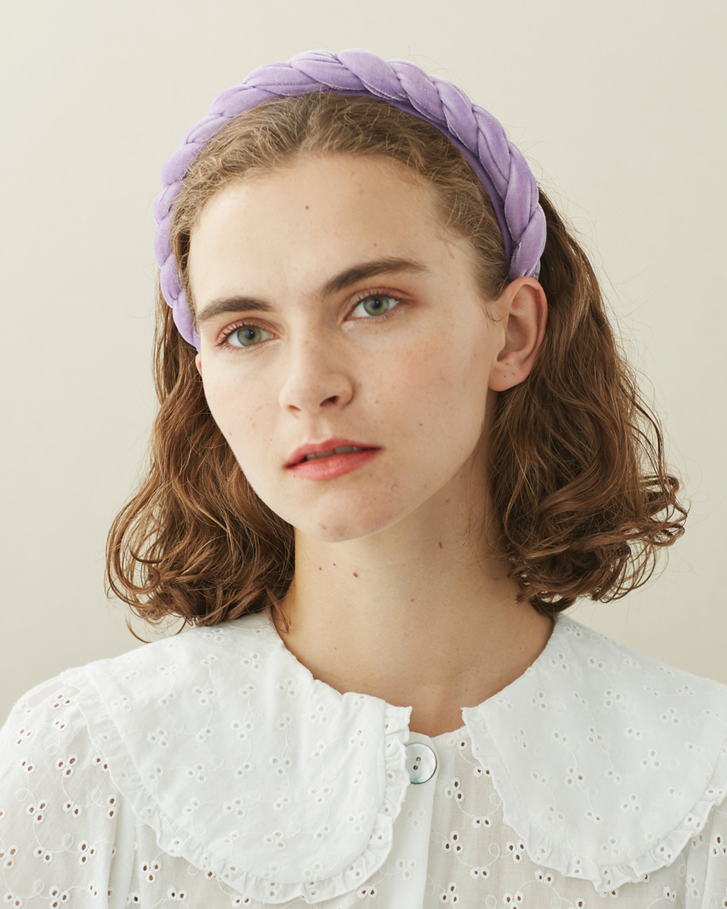 ALEXANDRE DE PARIS Panama Velvet Headband