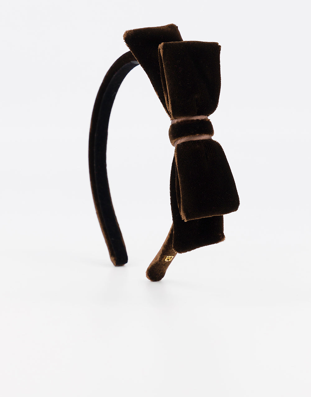 ALEXANDRE DE PARIS Joy Velvet Bow Headband