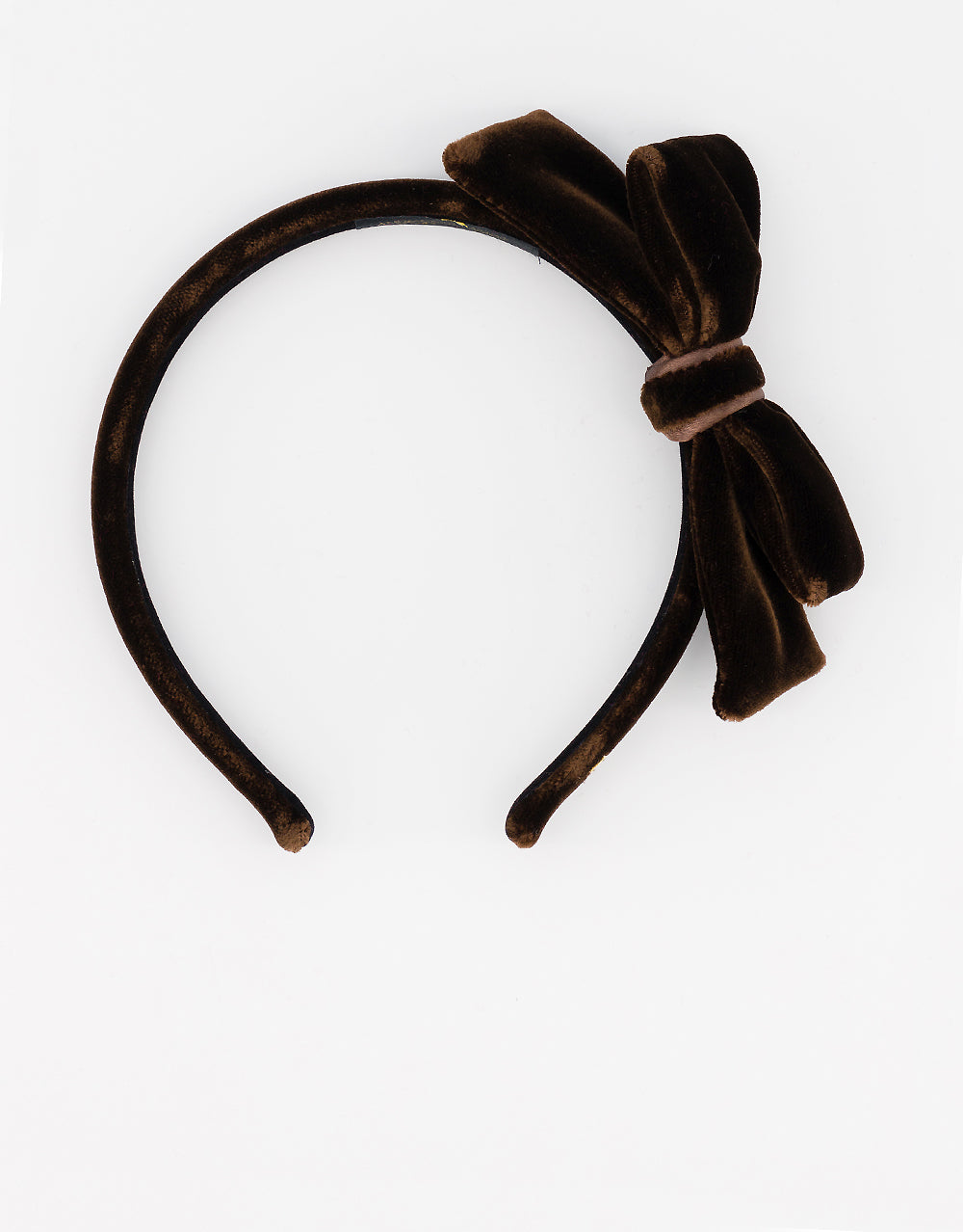 ALEXANDRE DE PARIS Joy Velvet Bow Headband