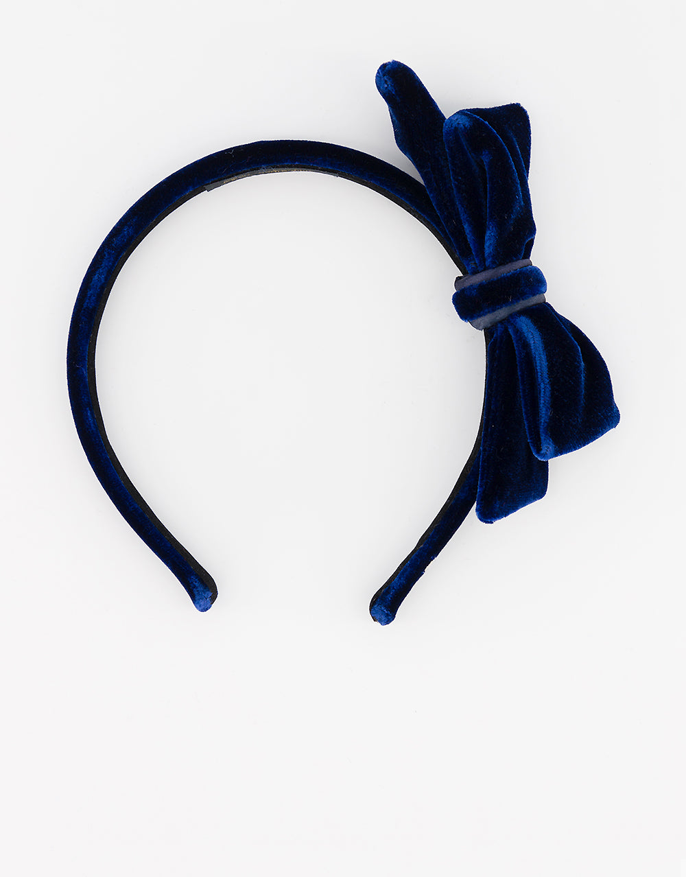ALEXANDRE DE PARIS Joy Velvet Bow Headband