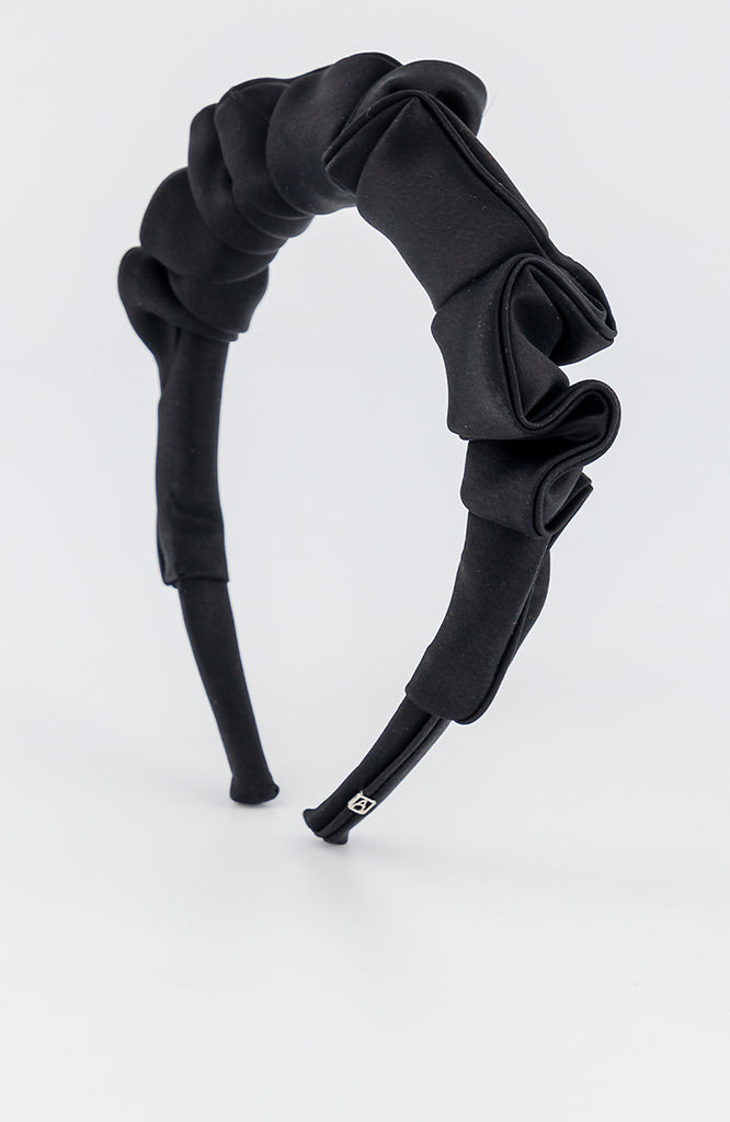 ALEXANDRE DE PARIS Angele Satin Headband