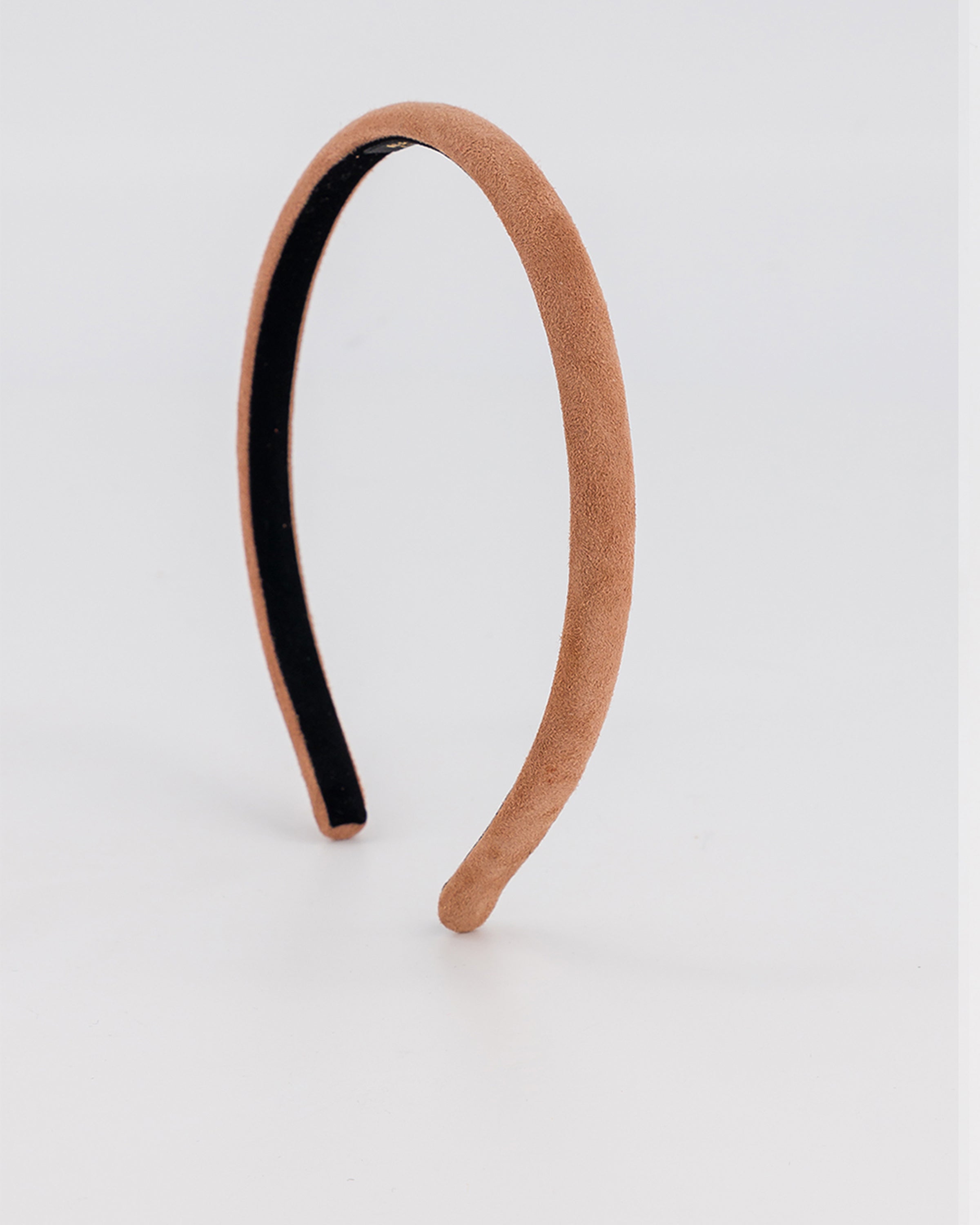 ALEXANDRE DE PARIS Suede headband