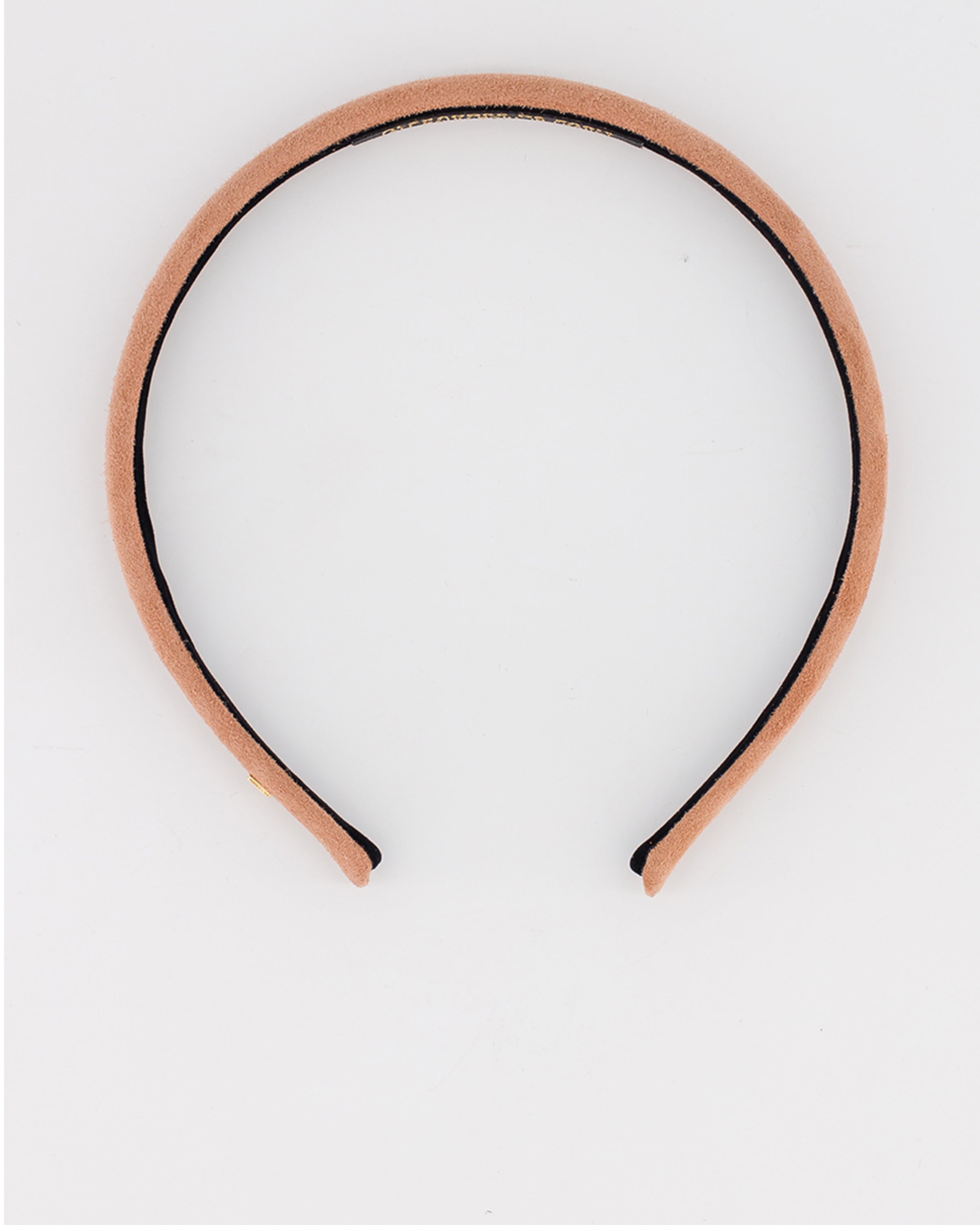 ALEXANDRE DE PARIS Suede headband