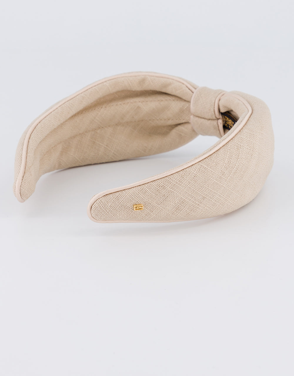 ALEXANDRE DE PARIS Linen Sahara Headband