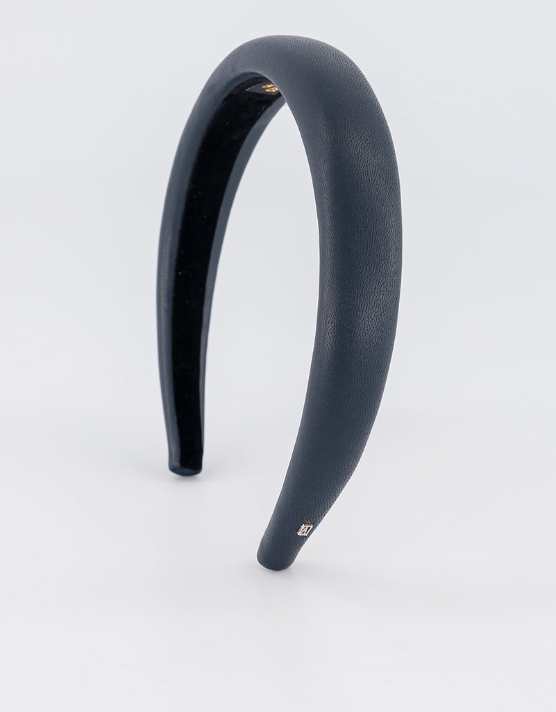 ALEXANDRE DE PARIS Nina Leather Headband
