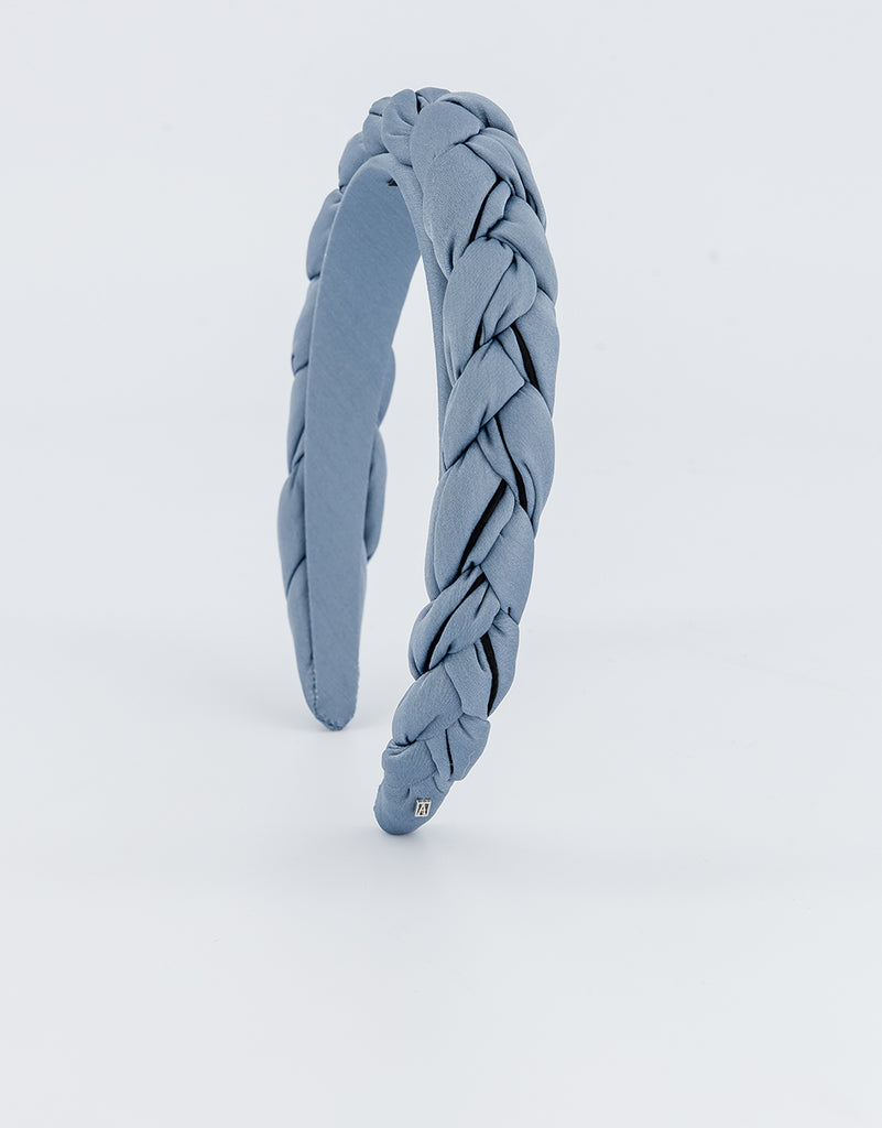 ALEXANDRE DE PARIS silk braided headband