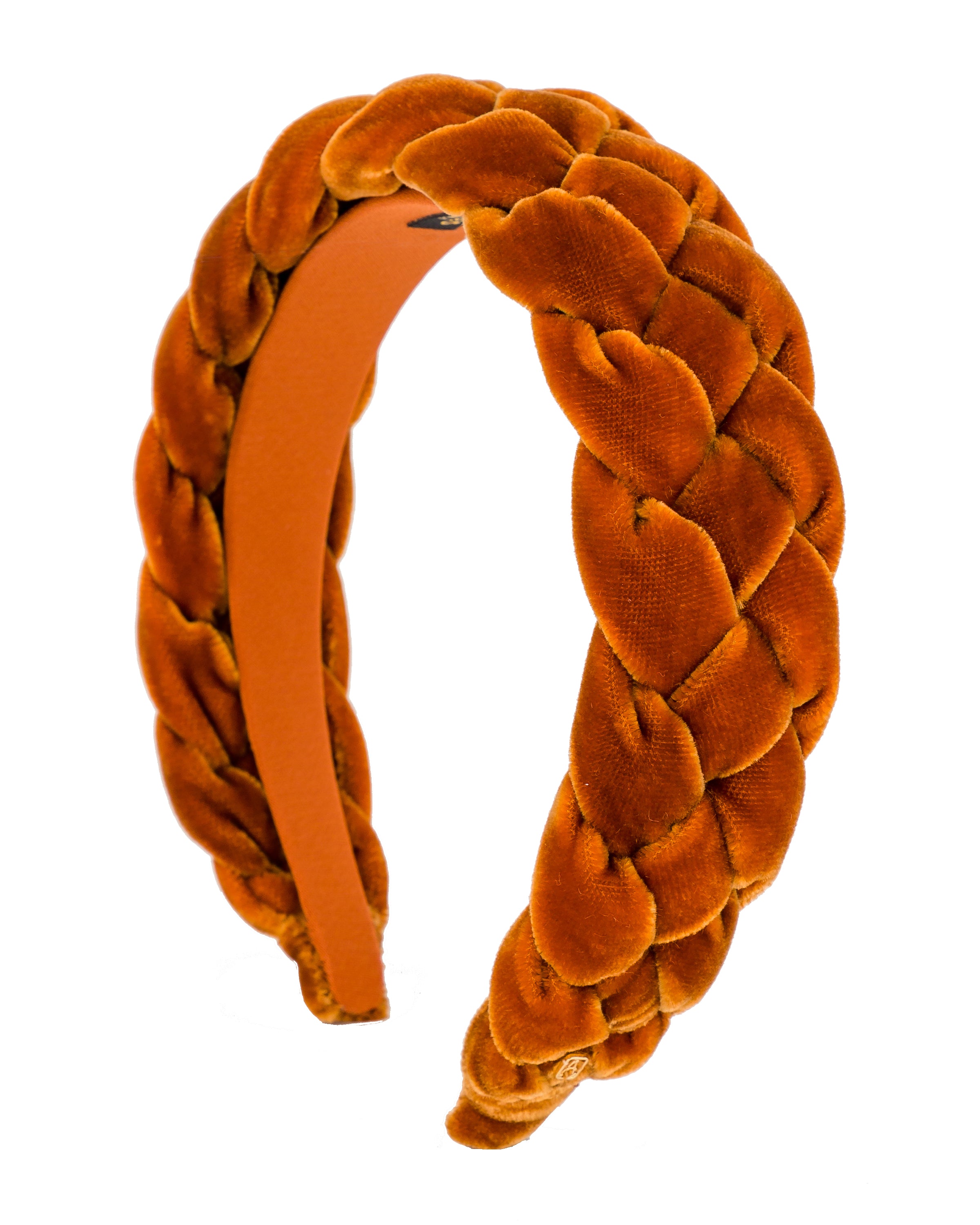 ALEXANDRE DE PARIS Nocturne Braided Velvet Headband