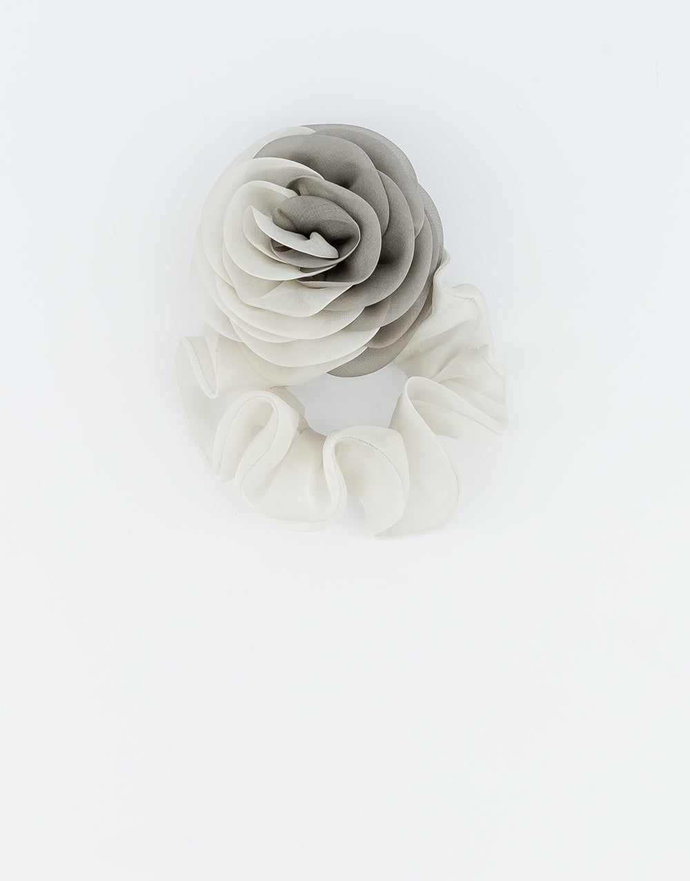 ALEXANDRE DE PARIS Perla silk flower hair tie