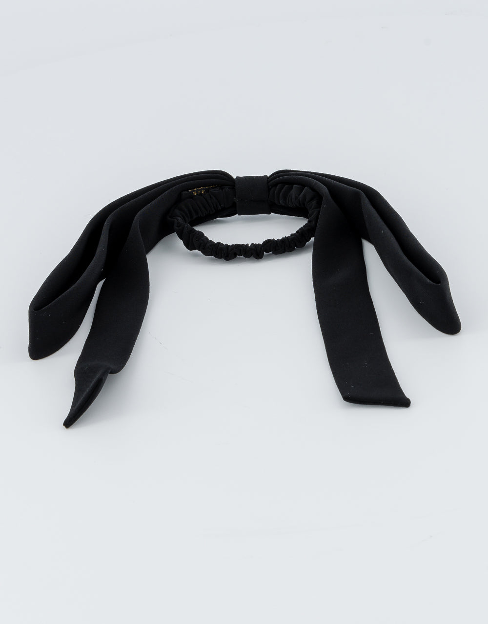 ALEXANDRE DE PARIS Silk Bow Hair Tie