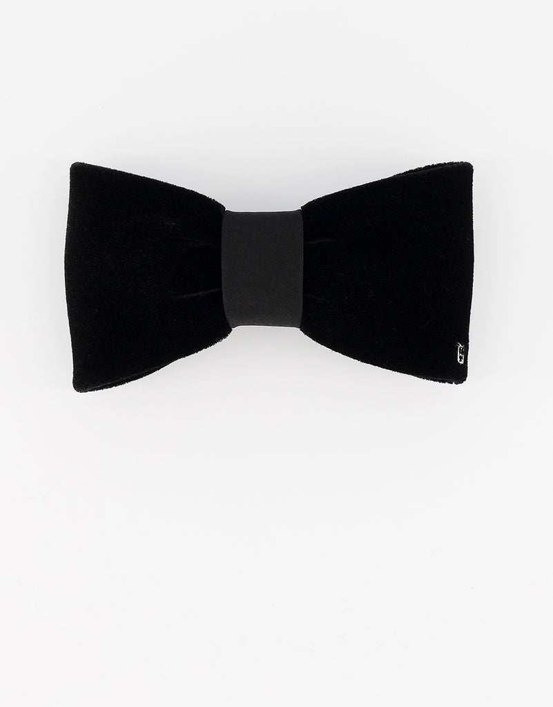 ALEXANDRE DE PARIS Josephine Velvet Bow Barette