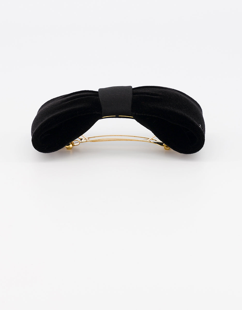 ALEXANDRE DE PARIS Josephine Velvet Bow Barette