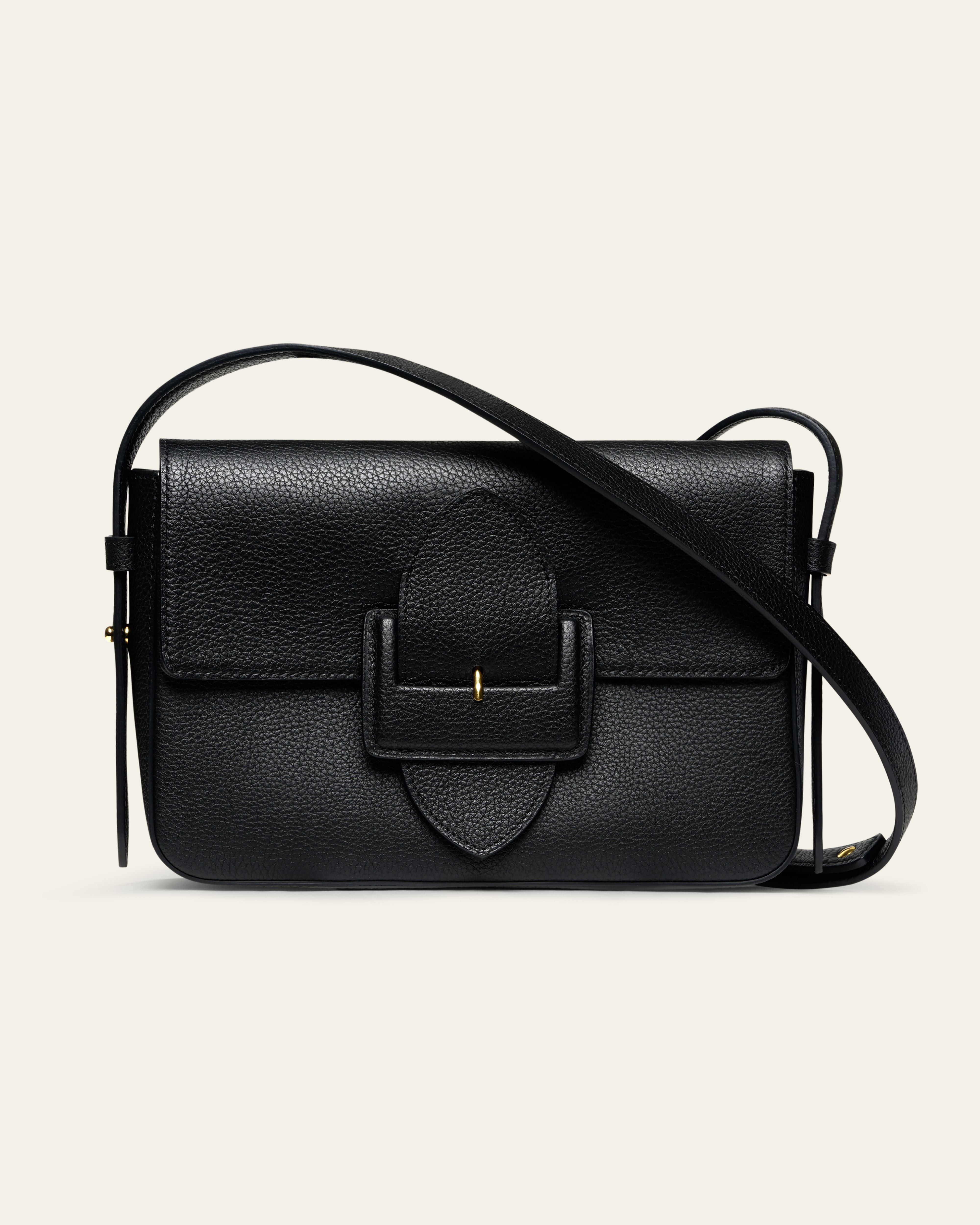 VAINCOURT Le Merveilleux Pebble Leather Cross Body Bag