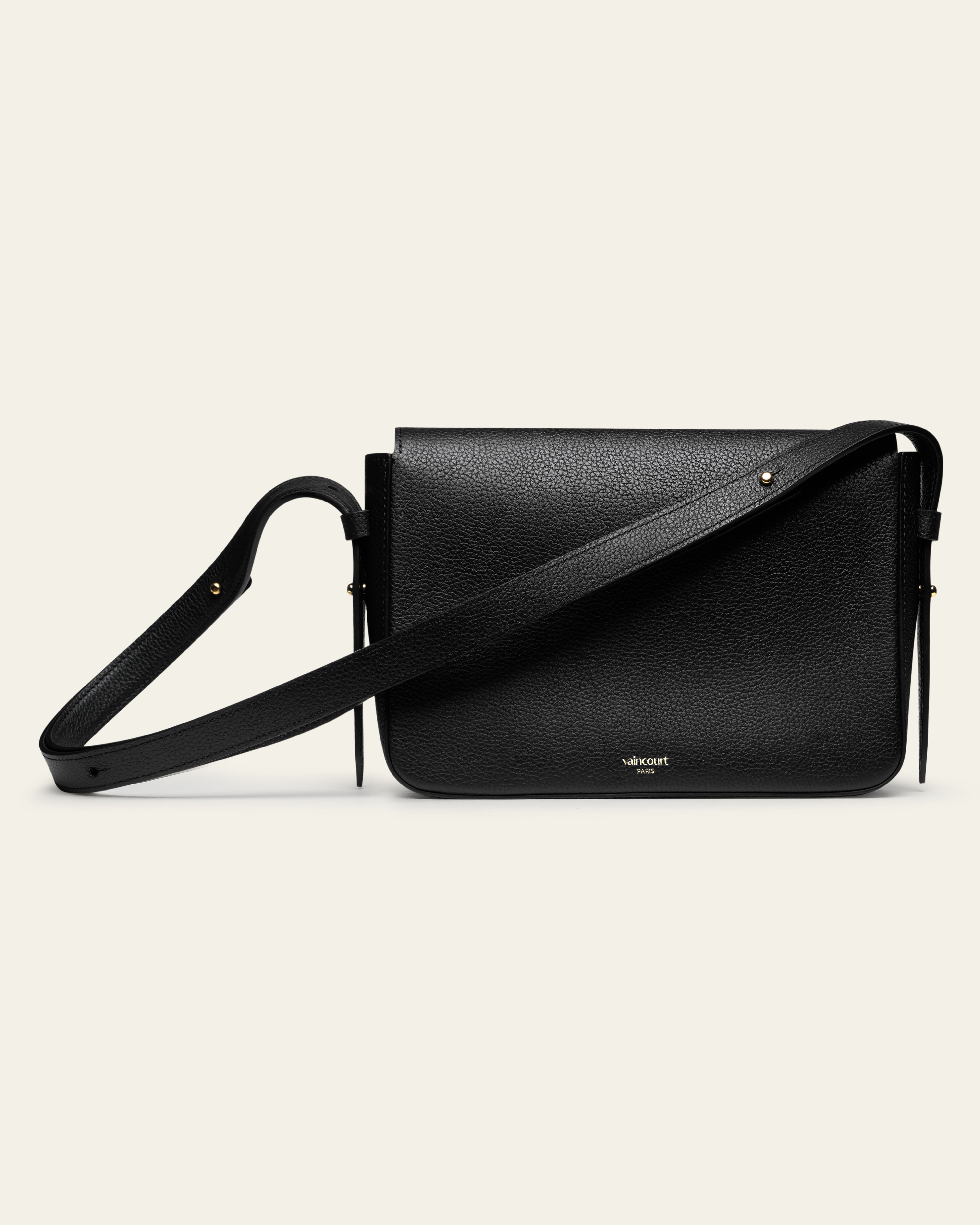 VAINCOURT Le Merveilleux Pebble Leather Cross Body Bag