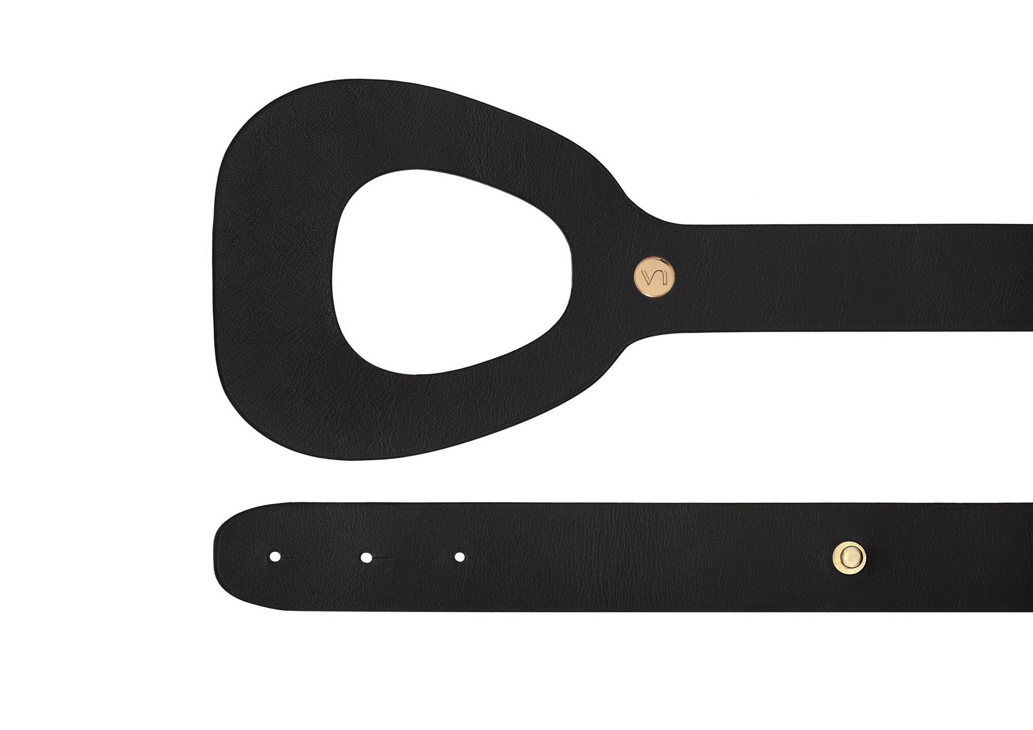 VAINCOURT La Savoureuse Leather Belt