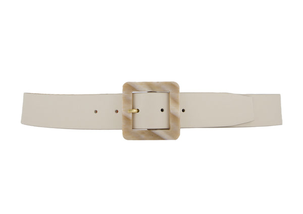 VAINCOURT La Raffinée leather belt