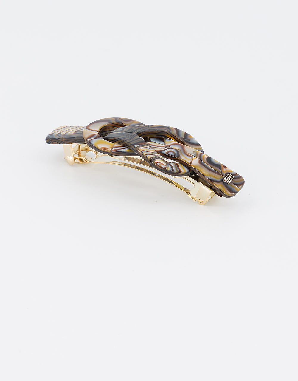 ALEXANDRE DE PARIS Bastille Acetate Barrette
