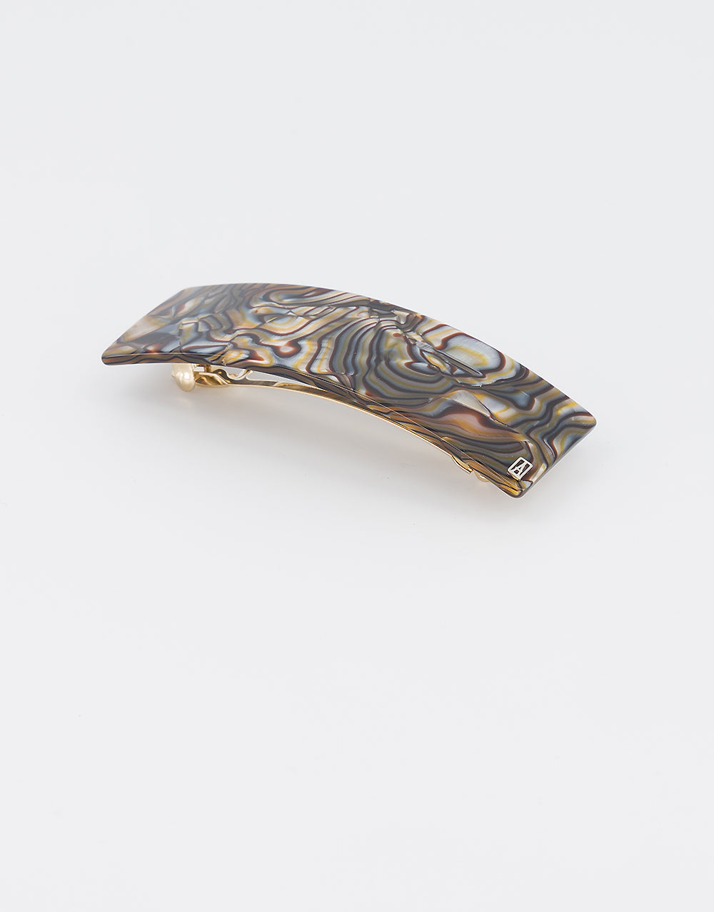 ALEXANDRE DE PARIS Large Tuileries Acetate Barrette