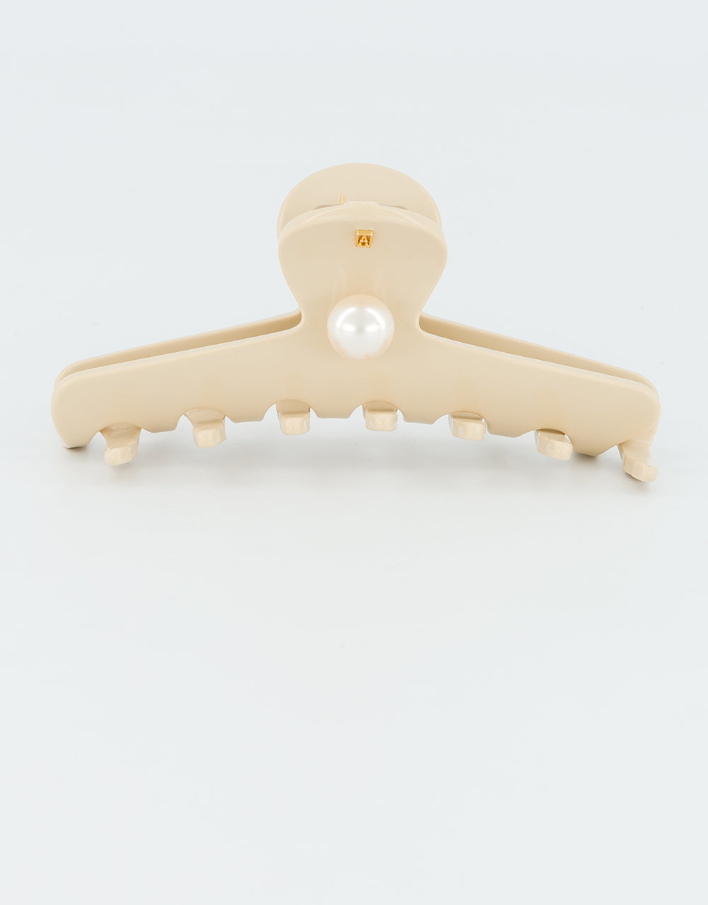 ALEXANDRE DE PARIS Blanche Large Pearl and Acetate Hair Clip