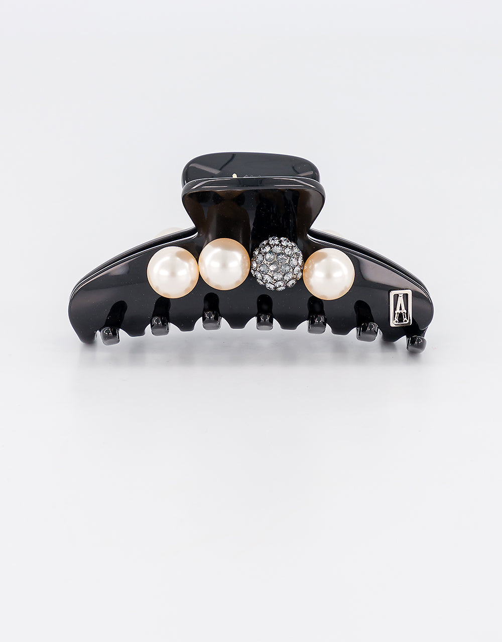 ALEXANDRE DE PARIS Royal Pearls and Crystals Hair Clip