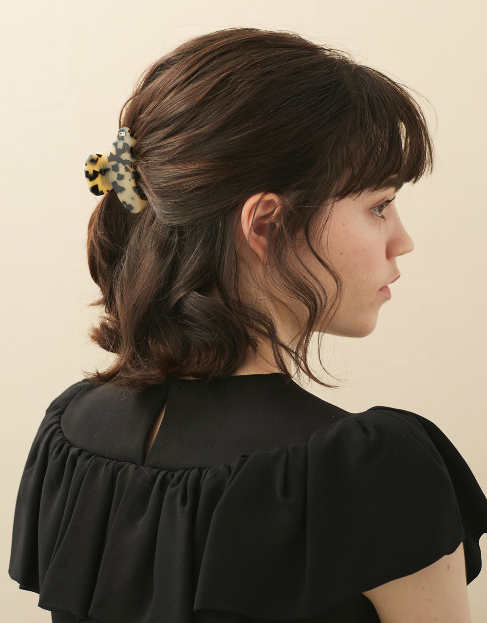 ALEXANDRE DE PARIS Garnier Small Acetate Hair Clip