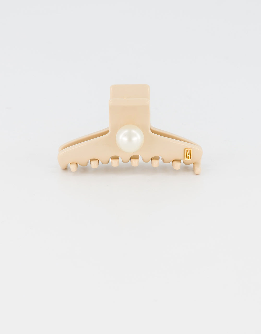 ALEXANDRE DE PARIS Chateau Rouge Small Pearl Hair Clip