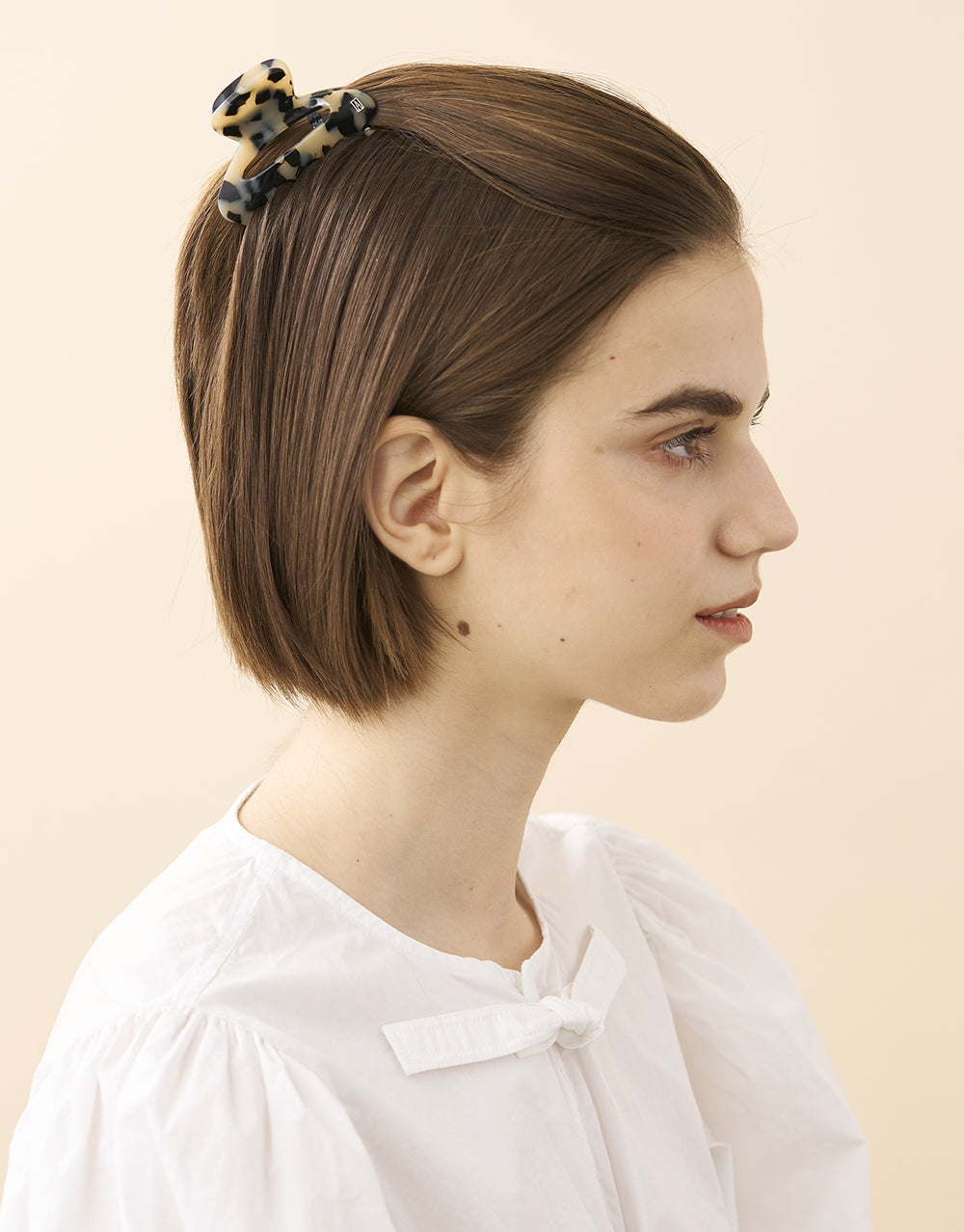 ALEXANDRE DE PARIS Clemenceau Small Acetate Hair Clip