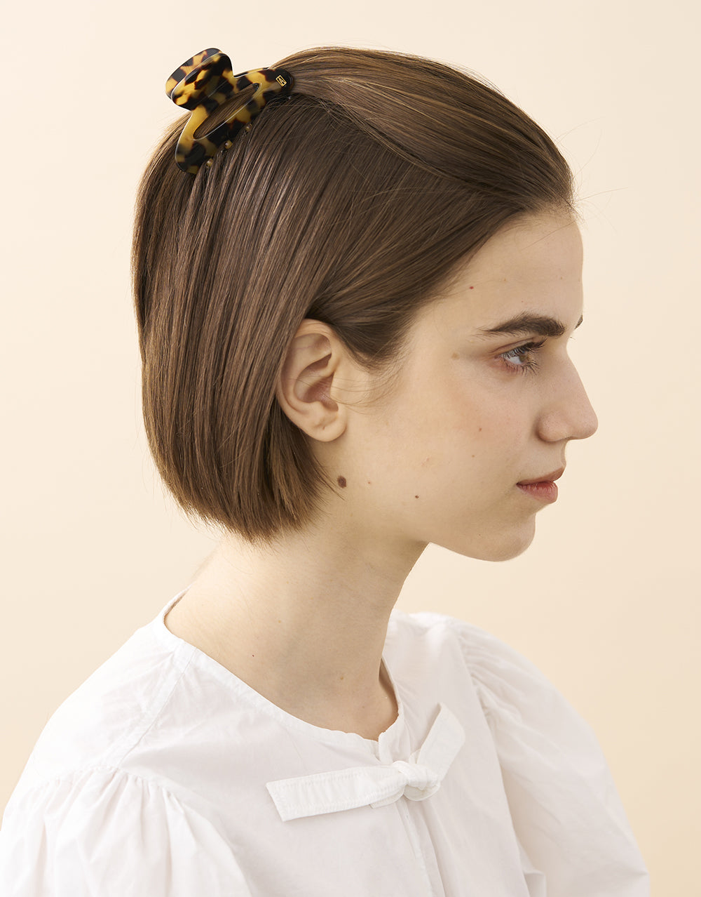 ALEXANDRE DE PARIS Clemenceau Small Acetate Hair Clip
