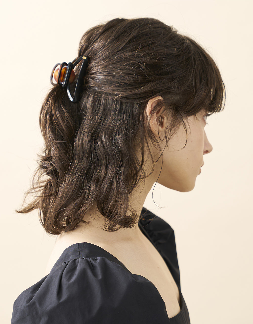 ALEXANDRE DE PARIS Molitor Small Acetate Hair Clip
