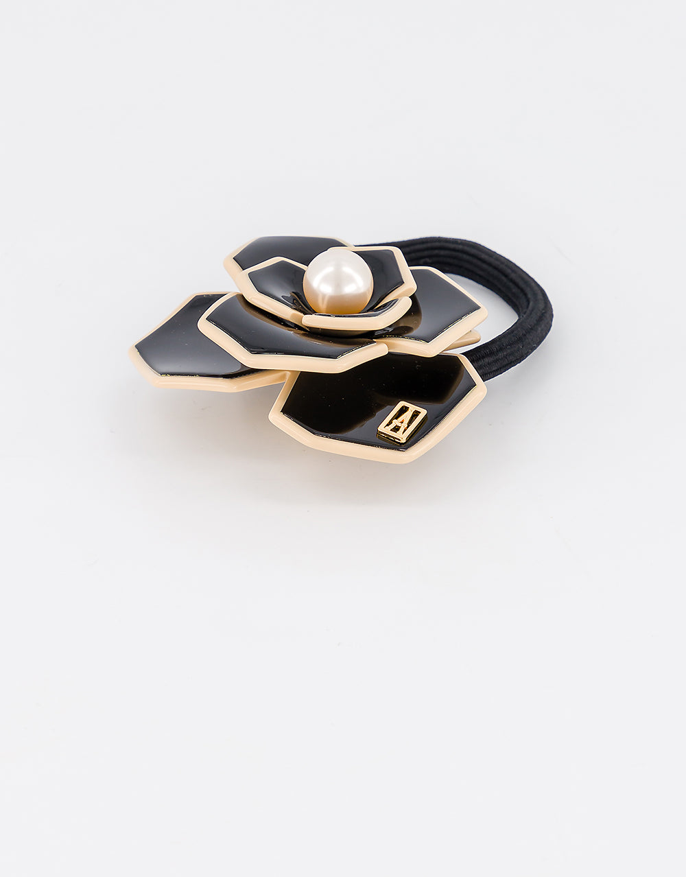 ALEXANDRE DE PARIS Admirable Camelia Hair Tie