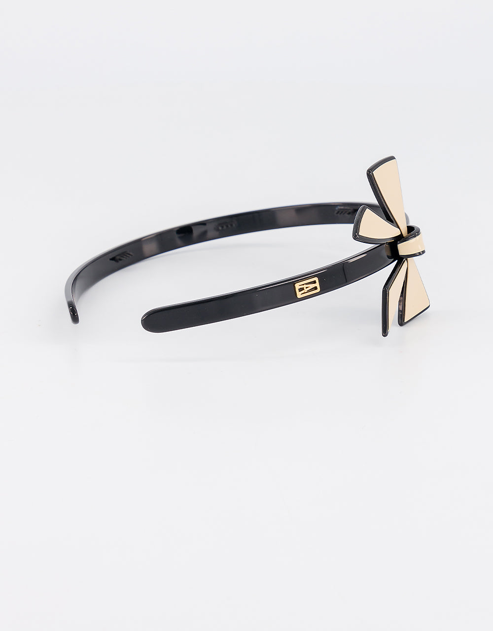 ALEXANDRE DE PARIS Affinite bow acetate headband