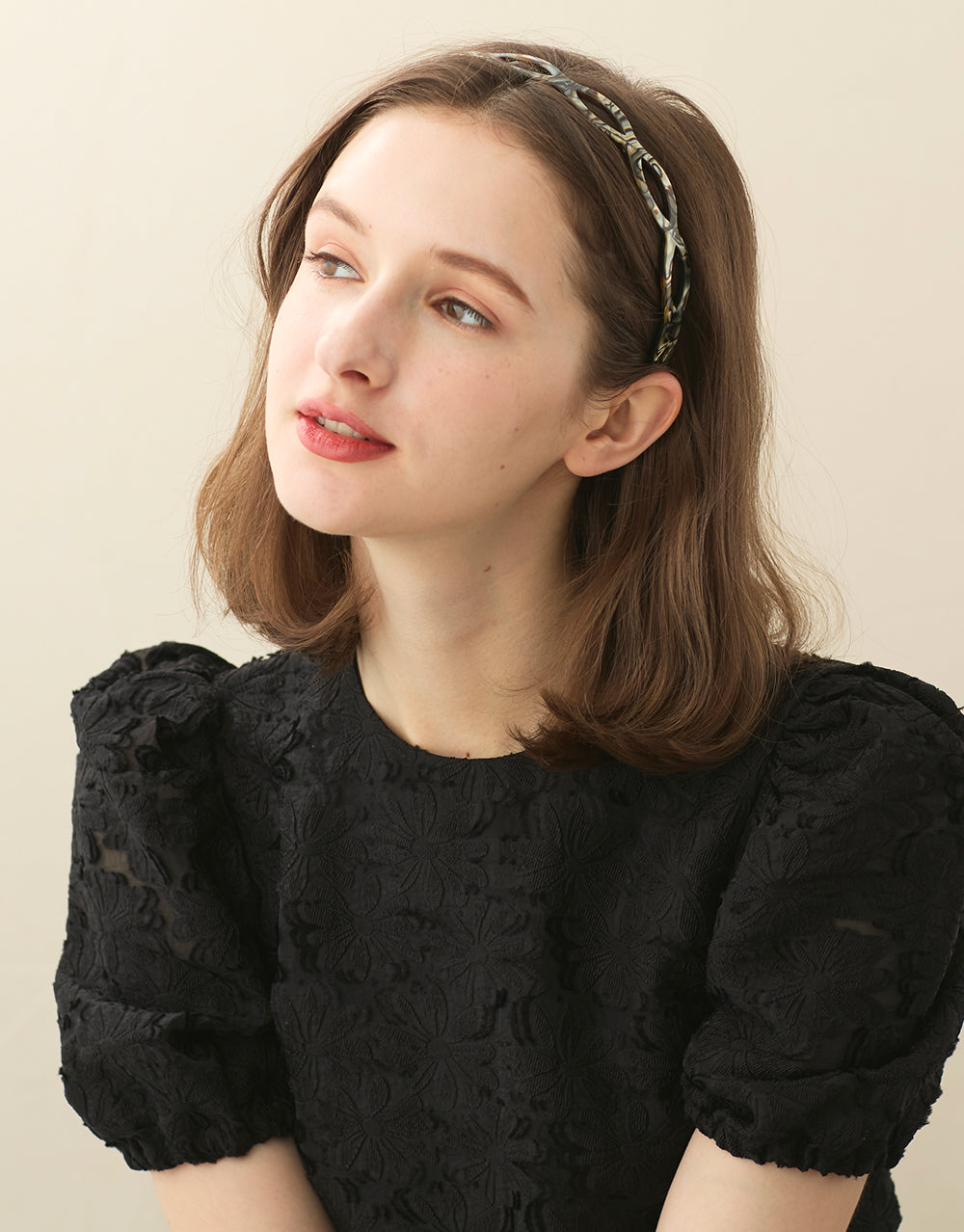 ALEXANDRE DE PARIS Varenne Ultraconfort Acetate Headband