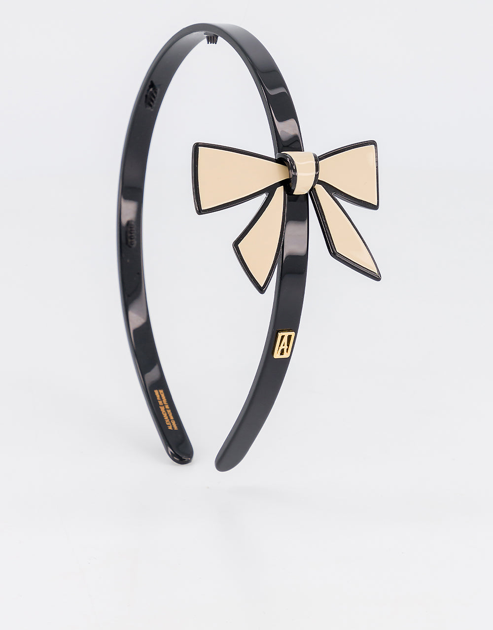 ALEXANDRE DE PARIS Affinite bow acetate headband